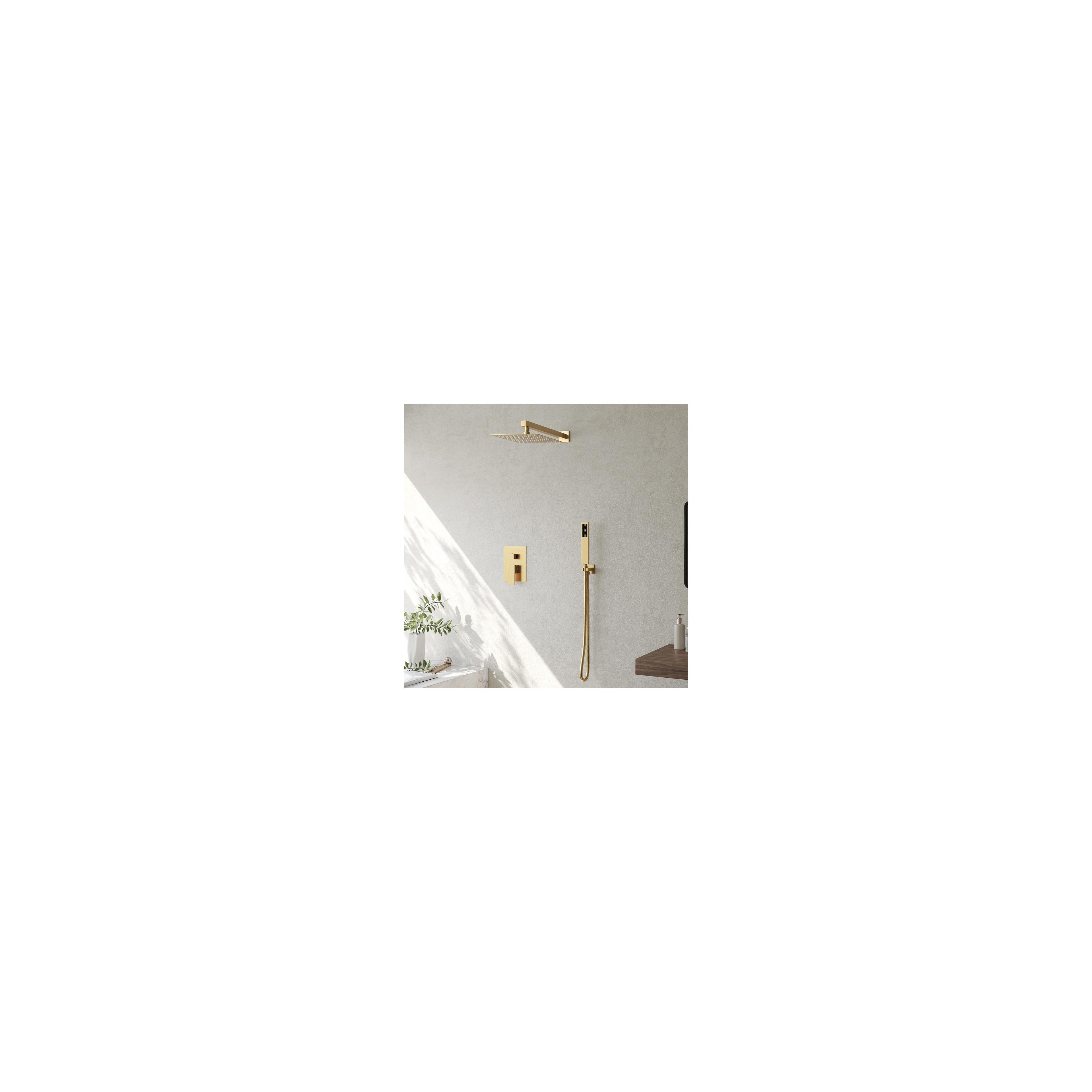 Inbouw regendoucheset Rea Fenix ​​​​Gold + Box
