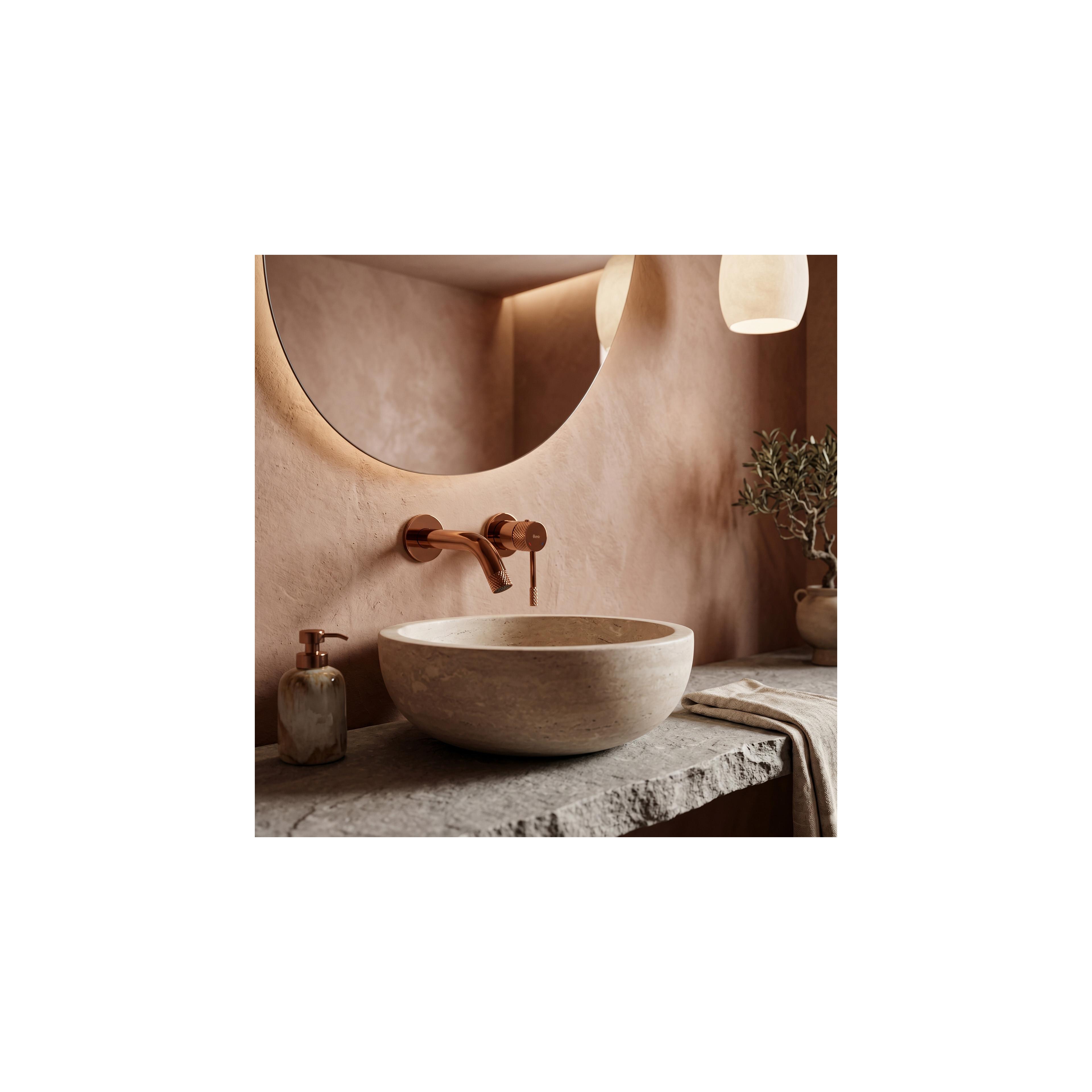 Wall Mounted faucet REA Venti Copper