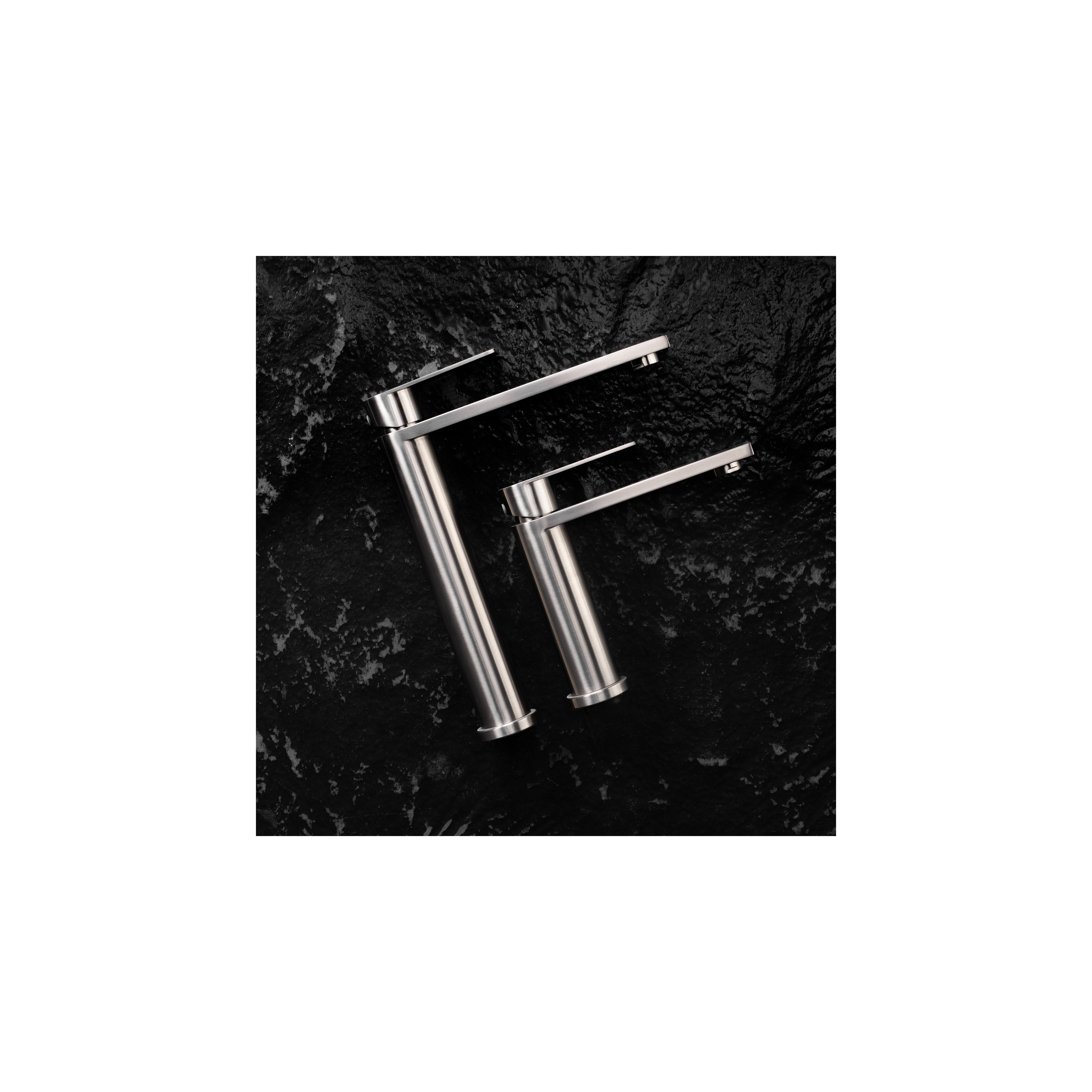 Waschbeckenarmatur Rea Hunter Brush Nickel