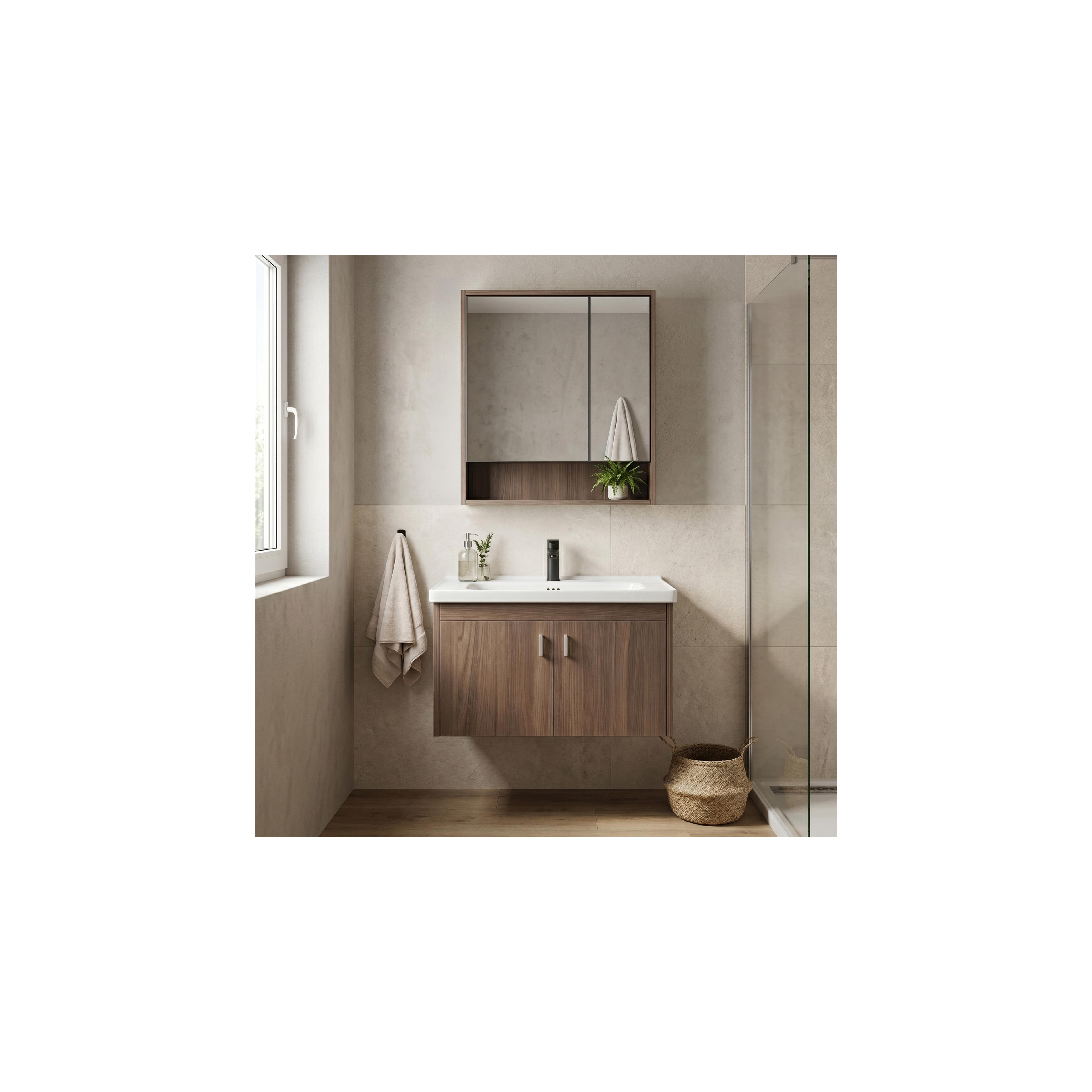 Bathroom furniture set with washbasin DB66-70 70CM