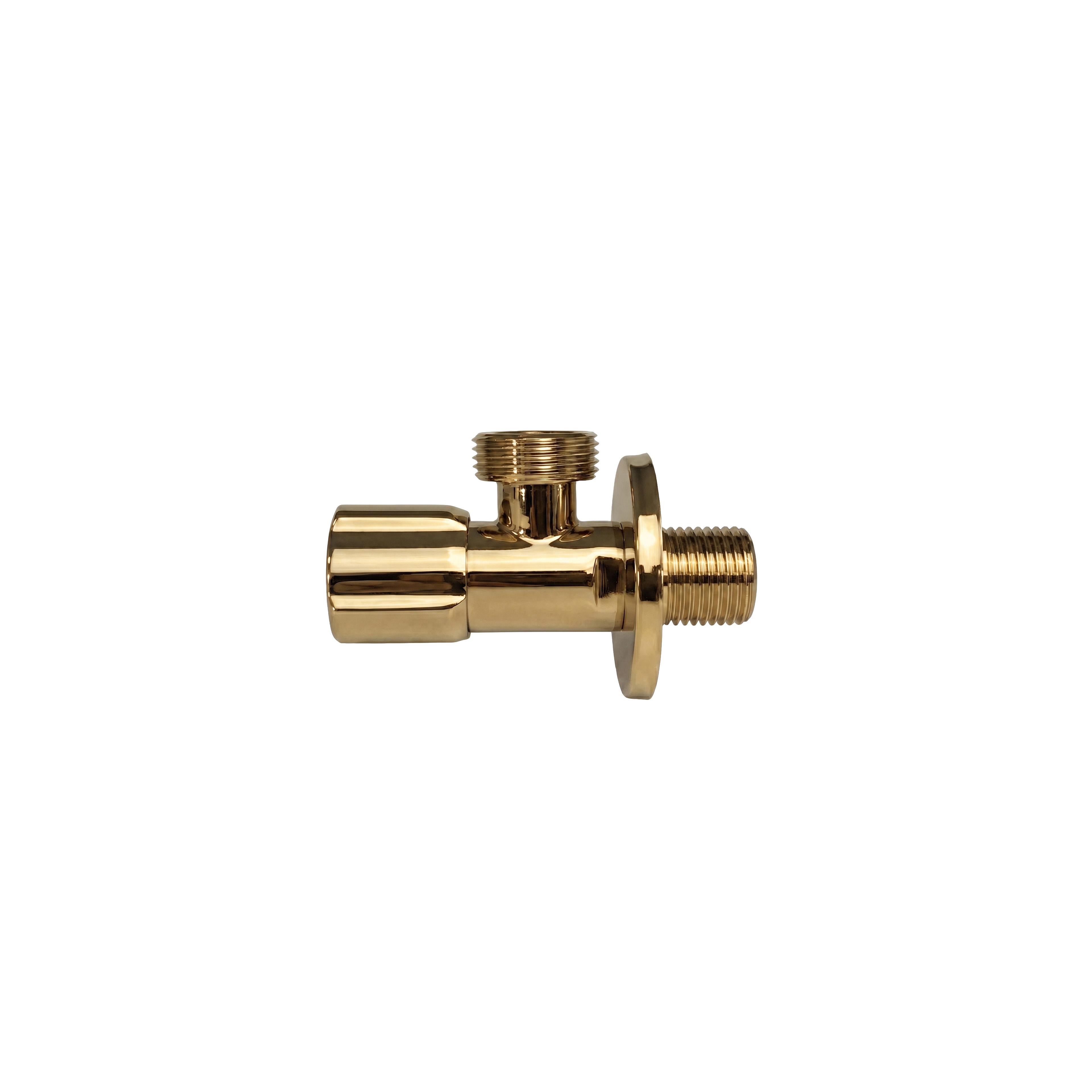 Ъглов вентил 02 1/2" x 3/4" Gold