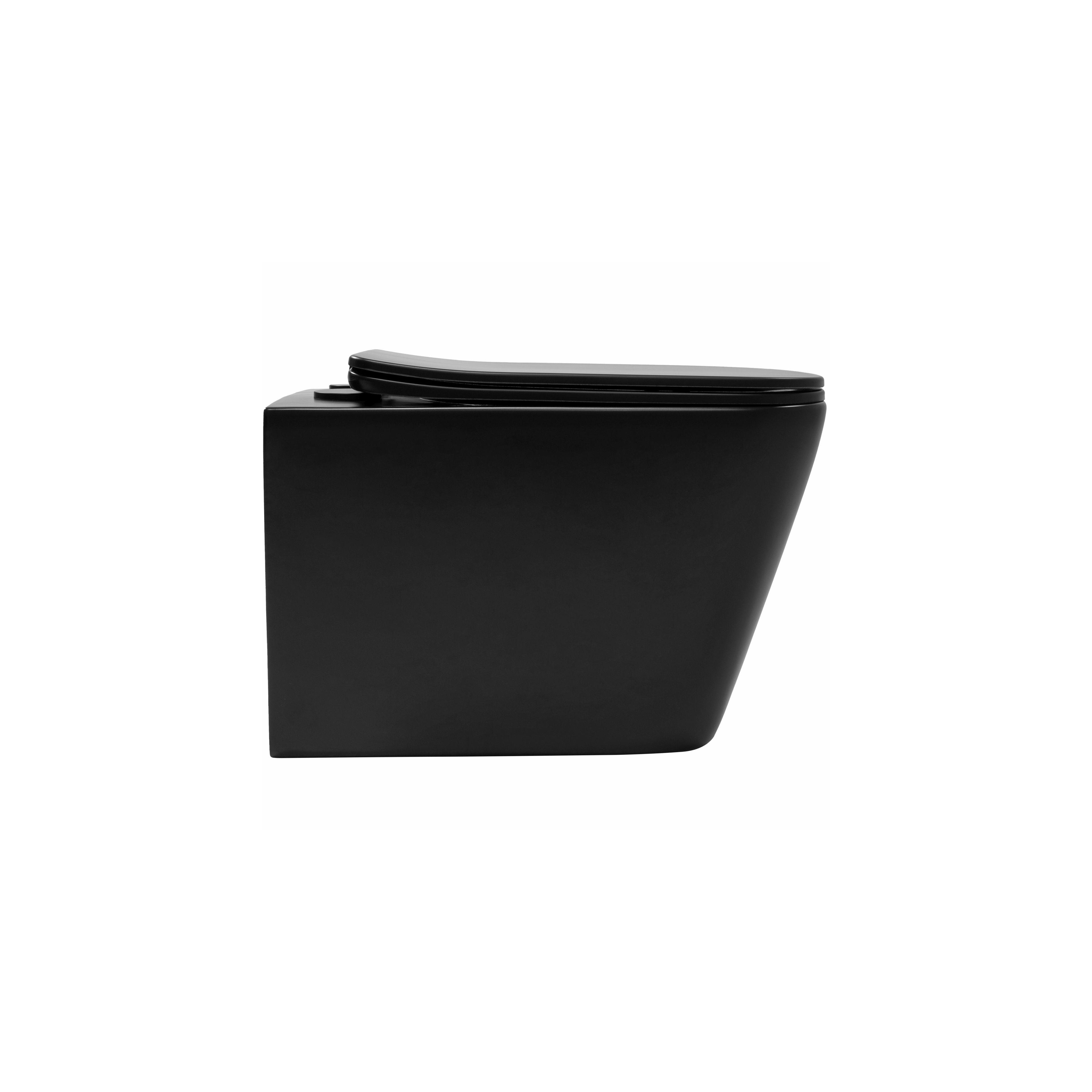 Toilet bowl Rea Julio Black Matt