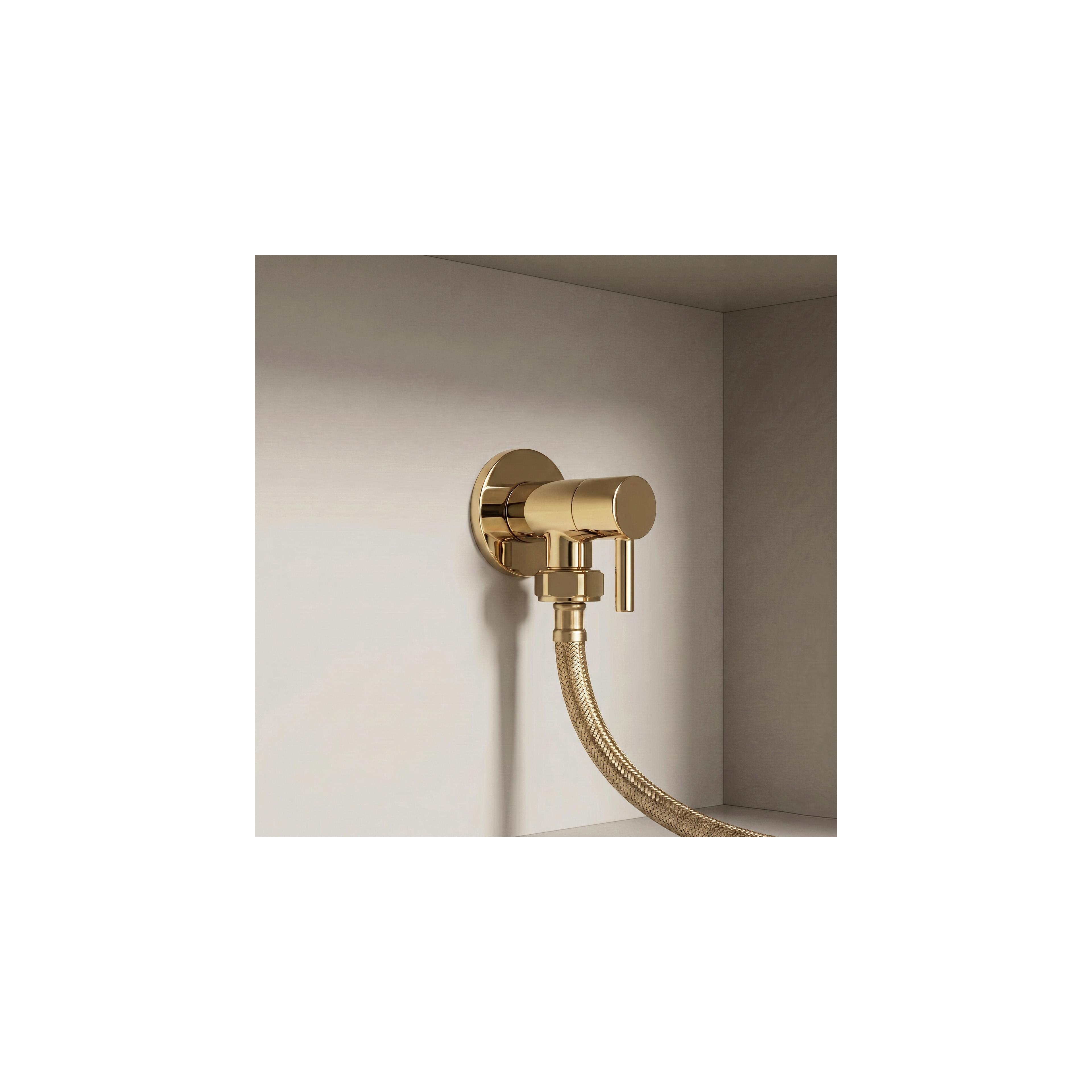Ъглов вентил 1/2" x 3/4" Gold