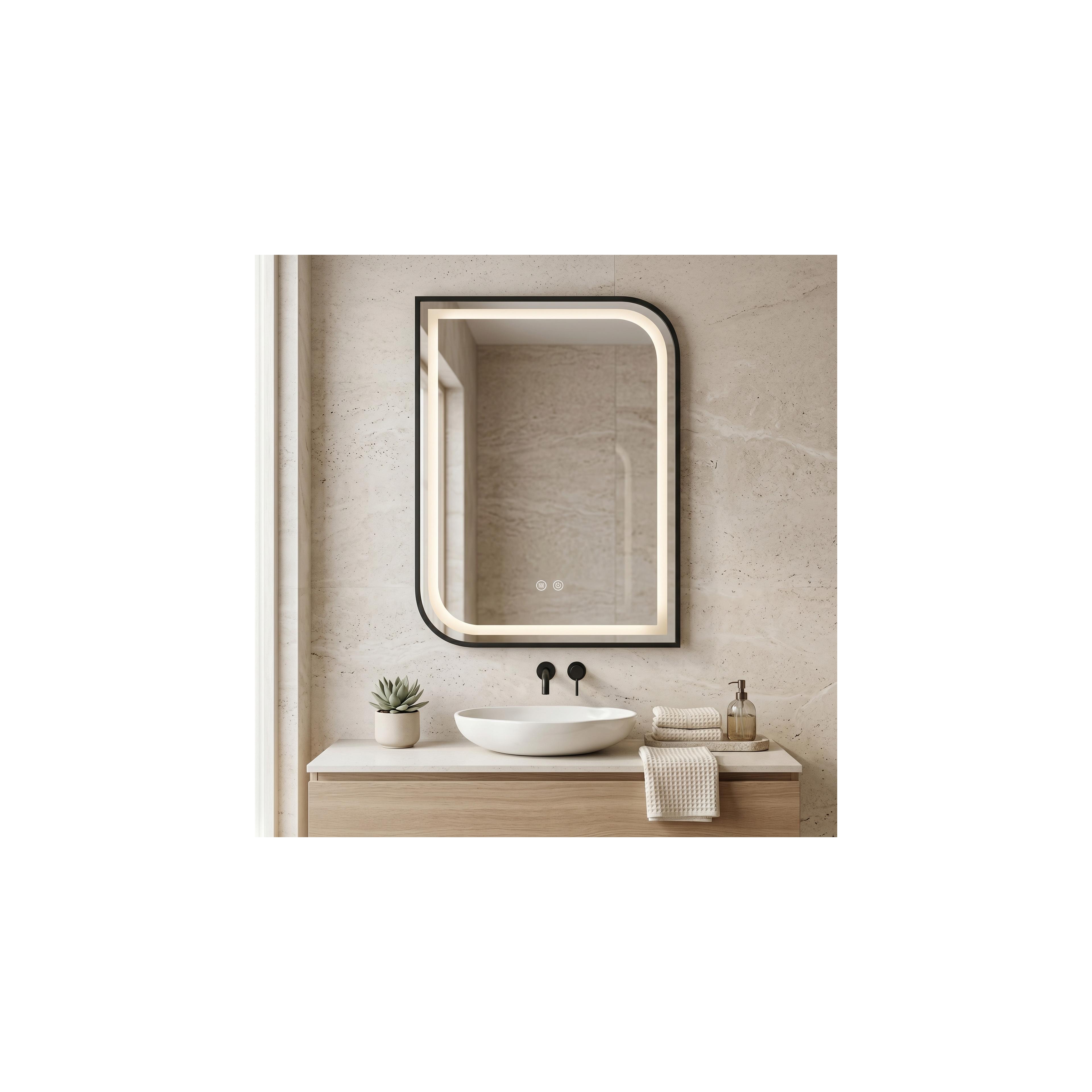 Specchio LED ZONE 70X50 BLACK