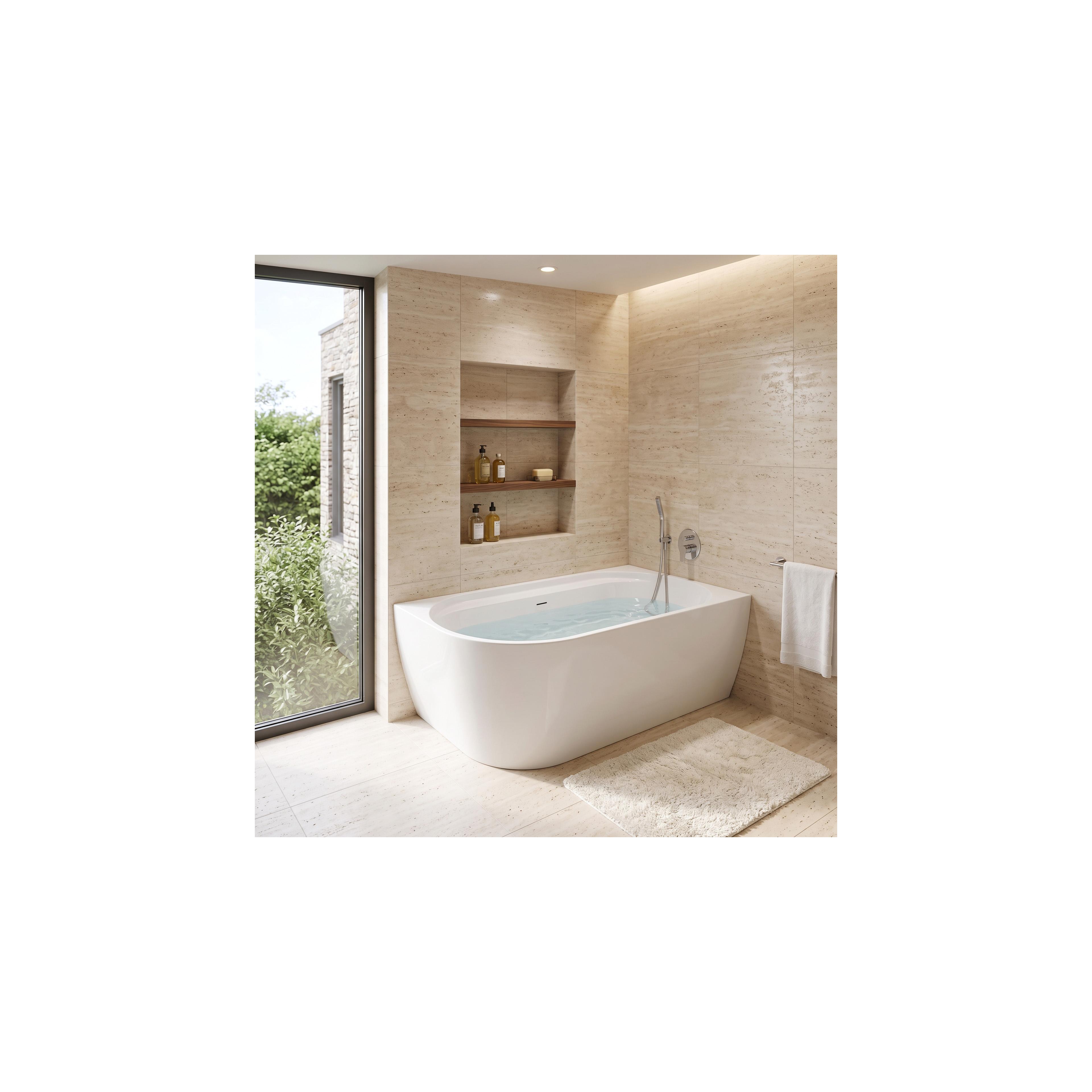 Acryl Eckbadewanne Rea Marion Right 170cm