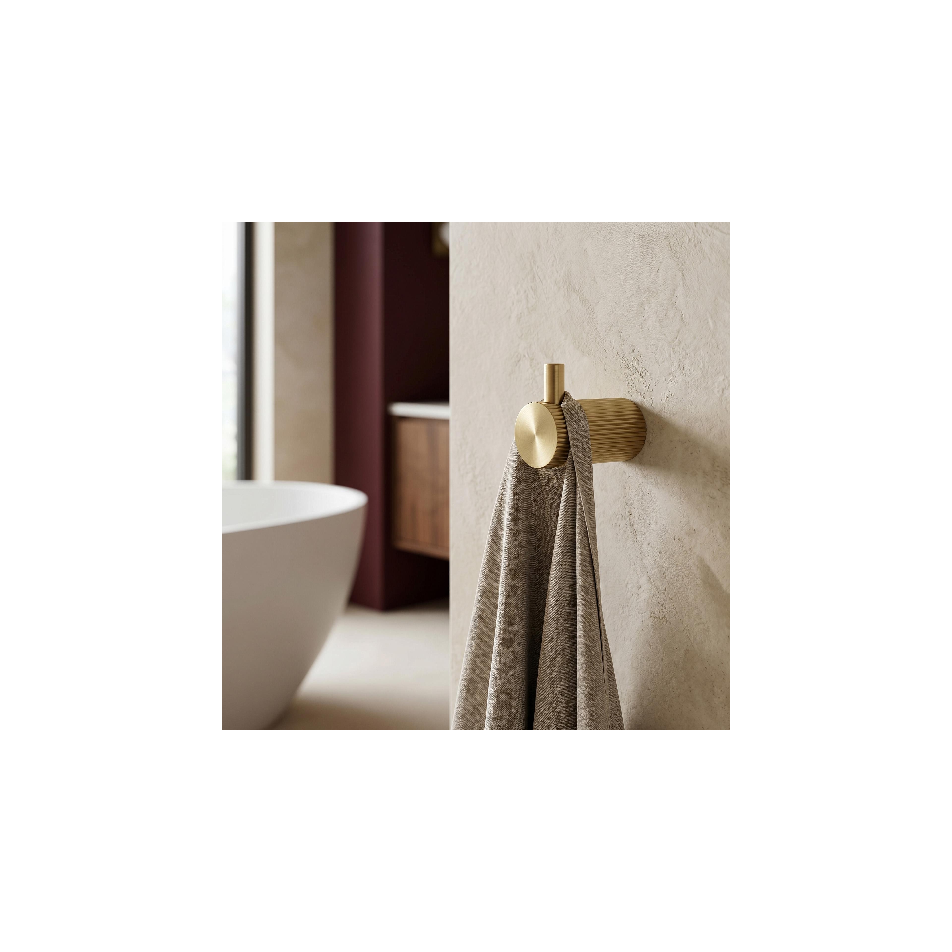 Badezimmerhaken 64104 SOLO Brush Gold