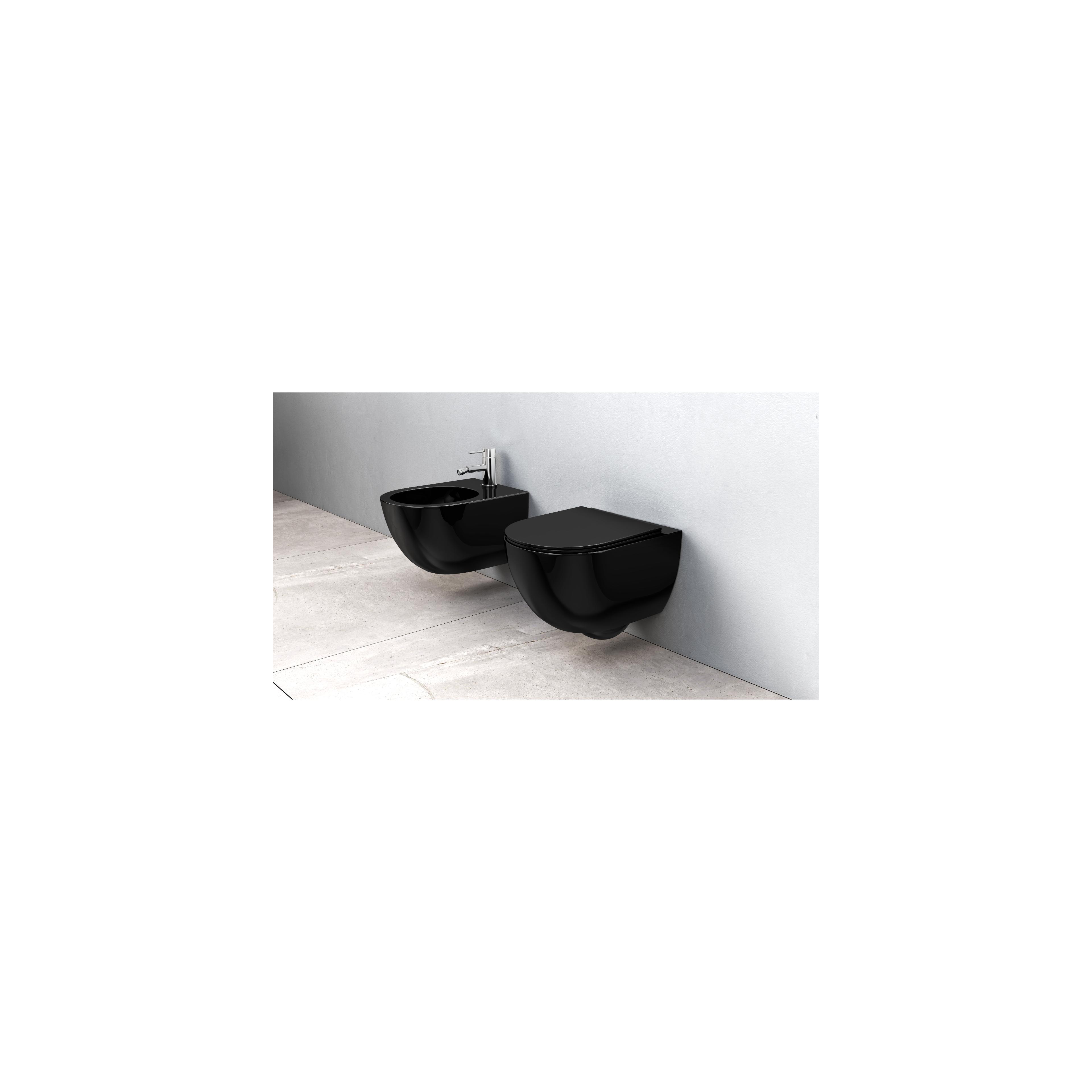 Viseća zdjela Wc Rea Carlo Mini Rimless Flat Black