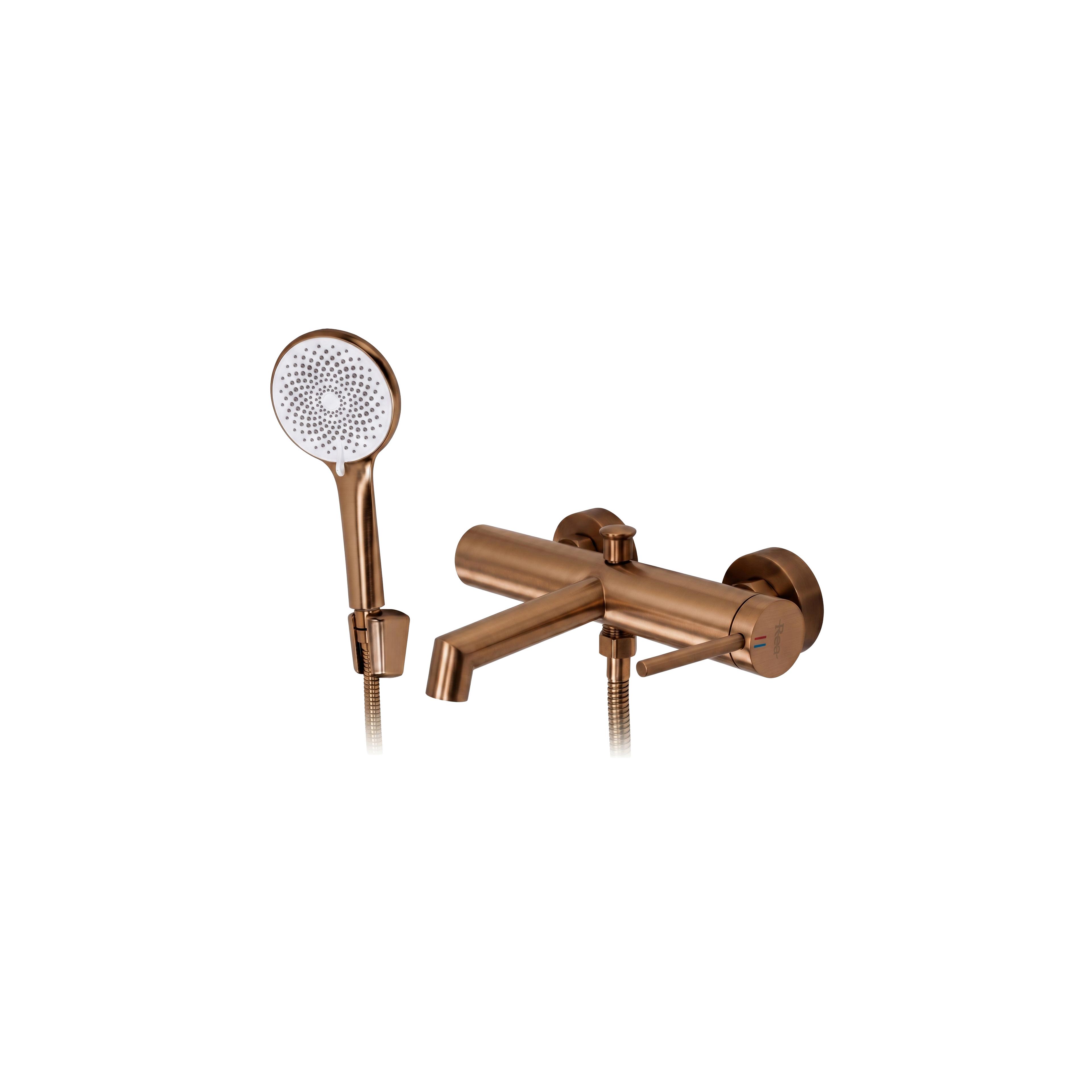 Wannenarmatur Rea Foss Copper Brush