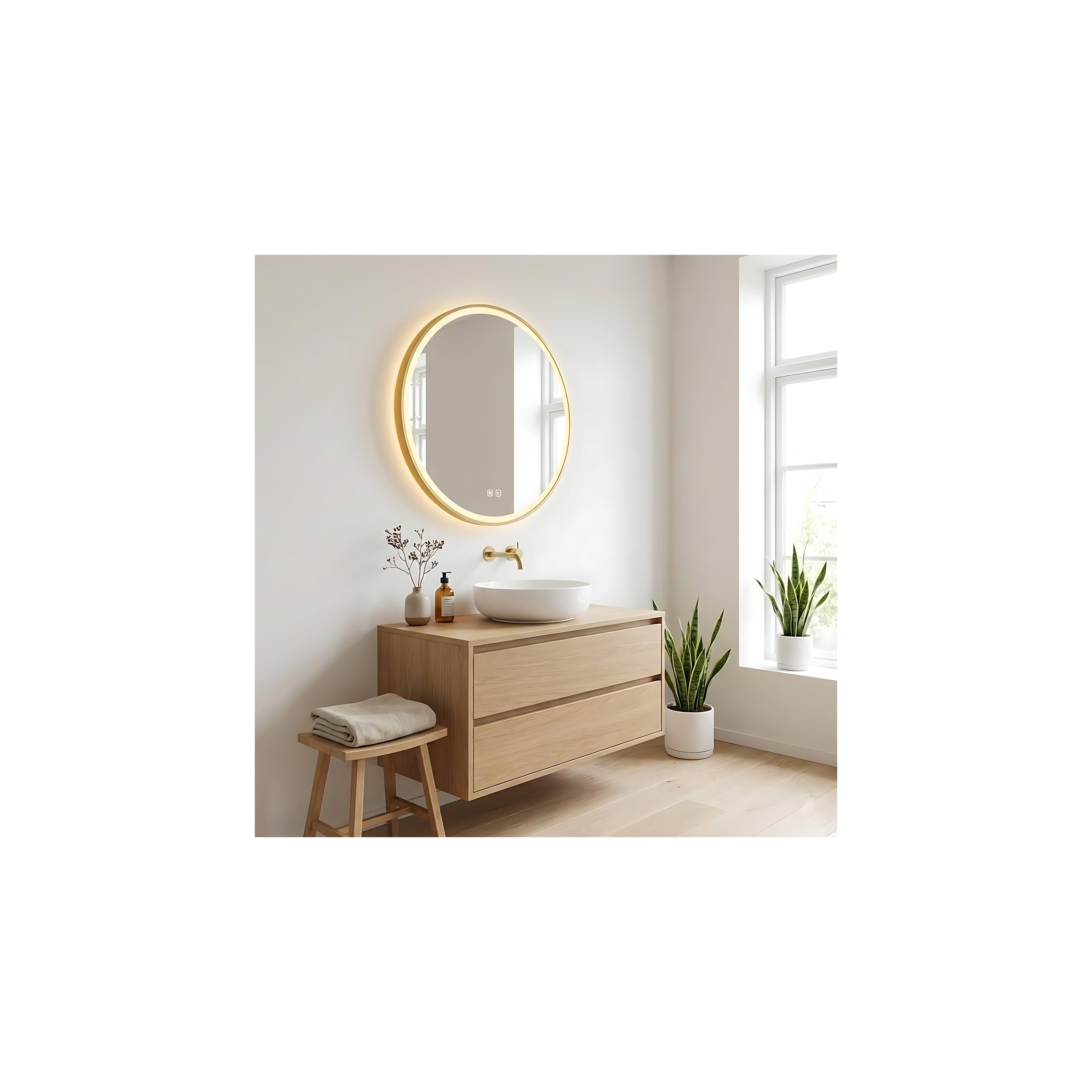 Mirror LED 80cm MMJ Gold