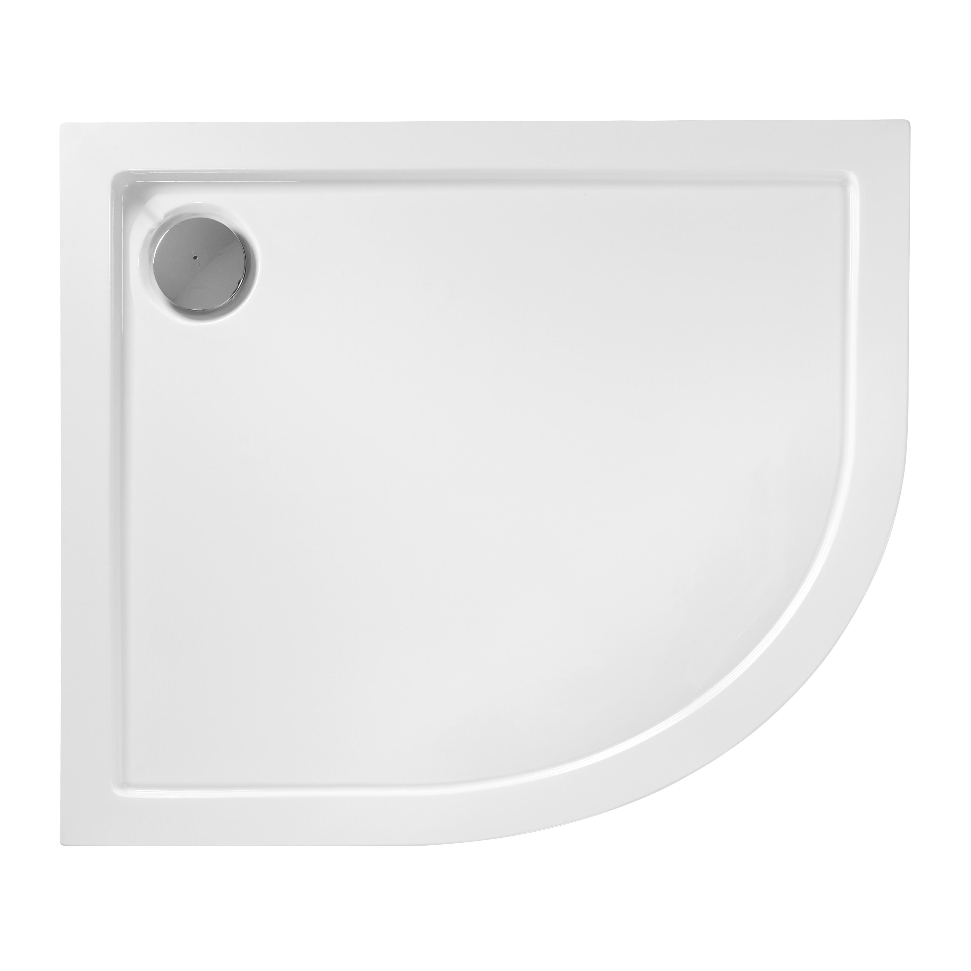 Duschwanne Rea Look White 80x100