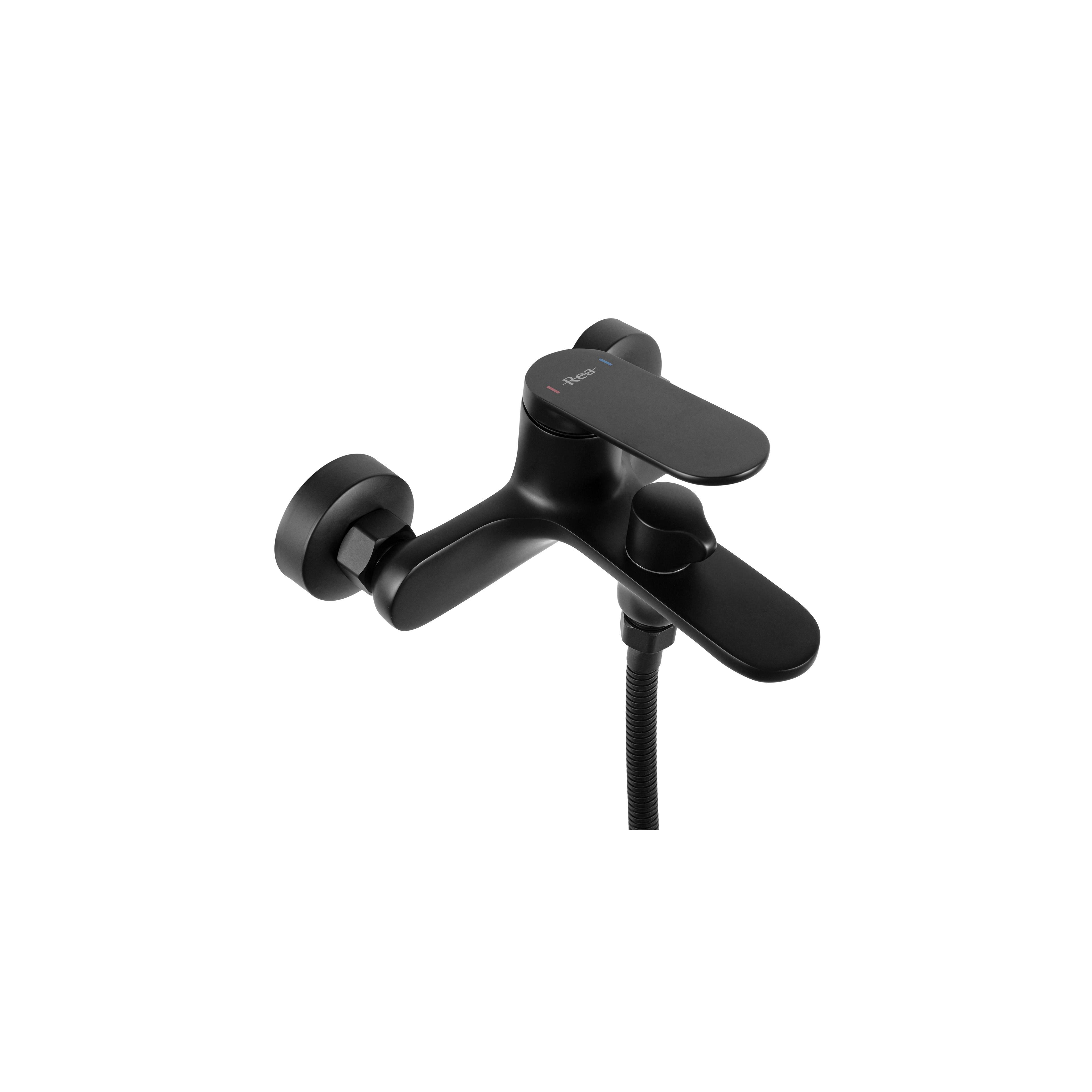 Wannenarmatur REA Marco Black