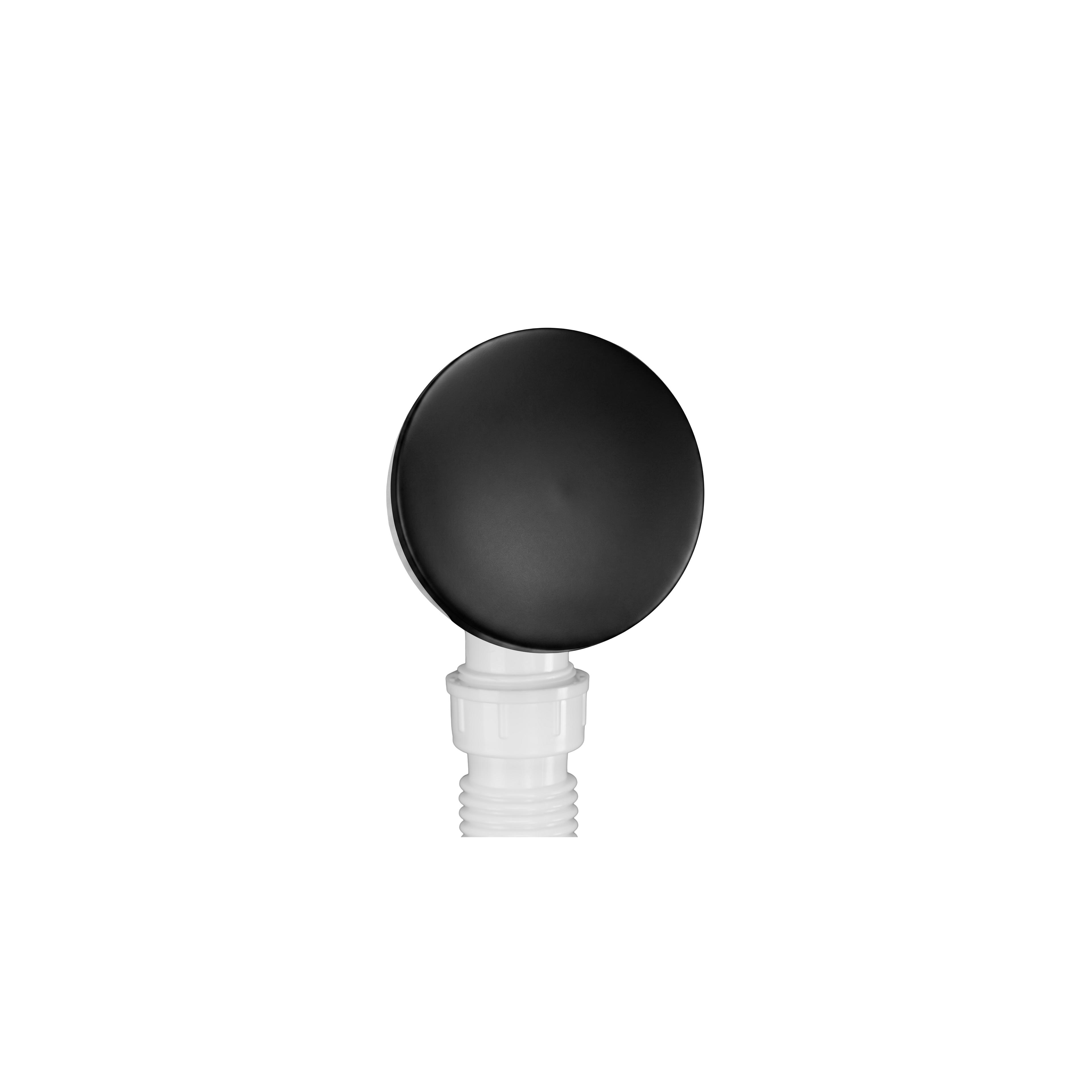 Badewannensiphon Rea mit Klick-Klack-Ablaufventil Black
