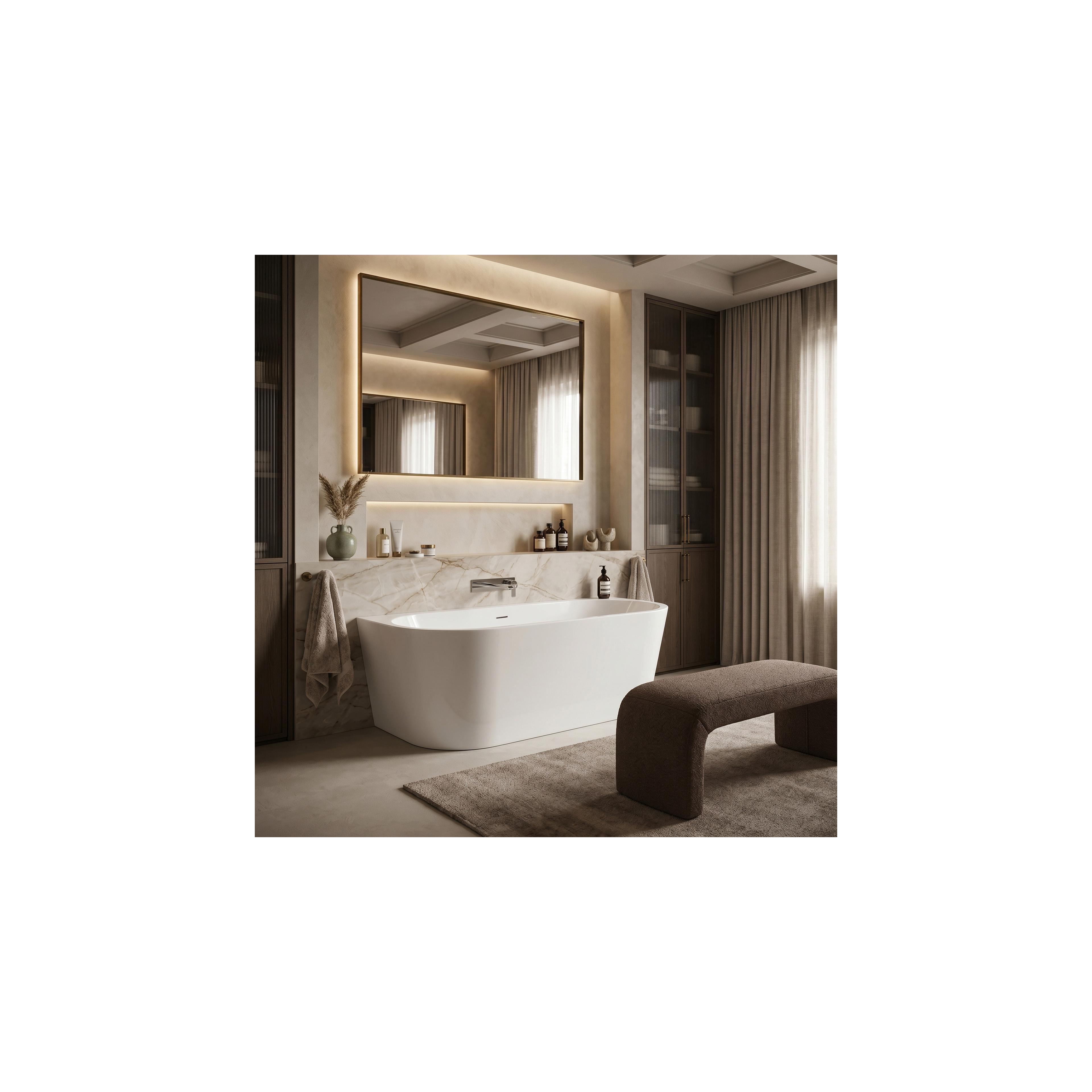Acryl Wandmontage Badewanne CAPRI 170 cm