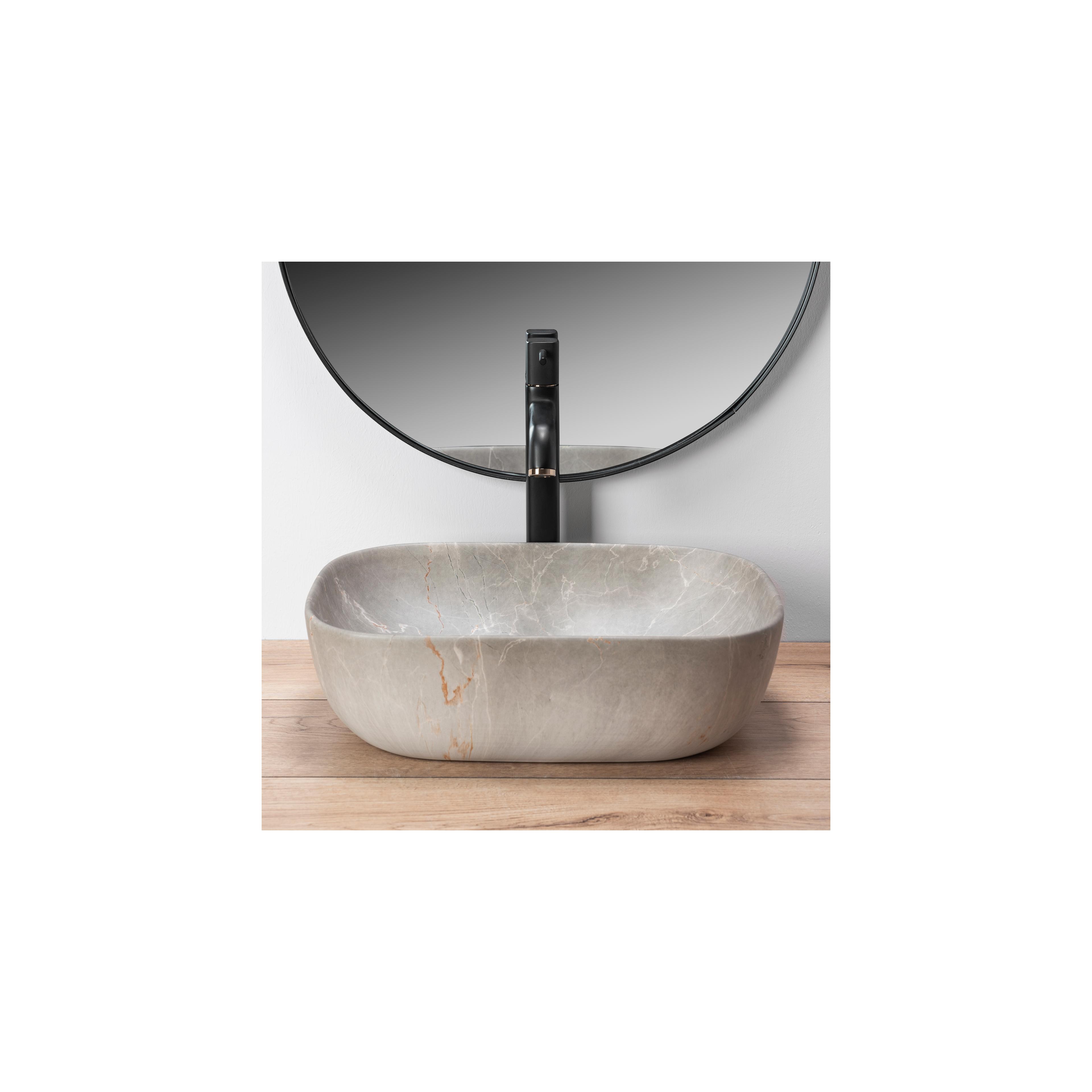 Aufsatzwaschbecken Rea Livia Beige