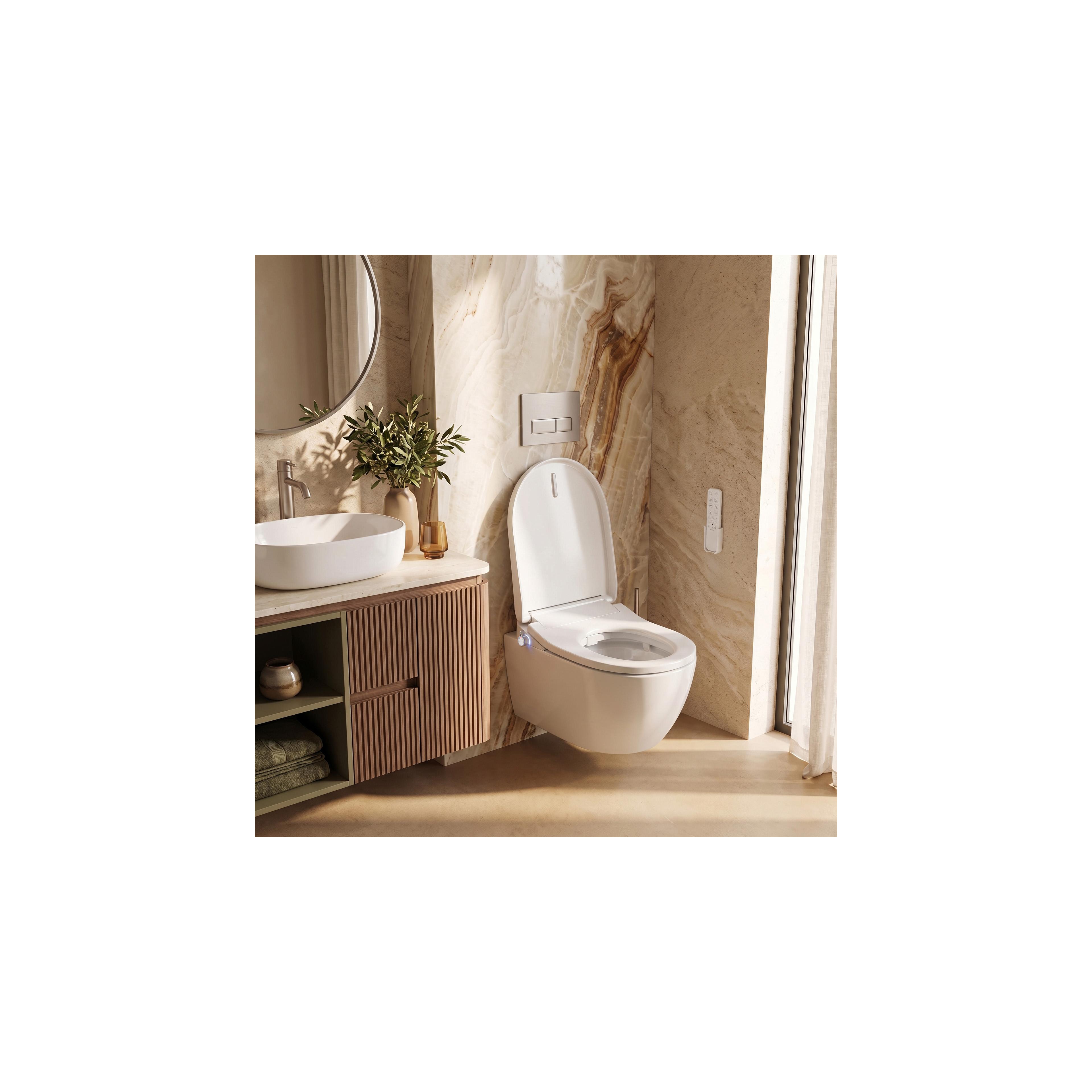 Wall-hung WC bowl REA Carlo Smart Comfort Tornado