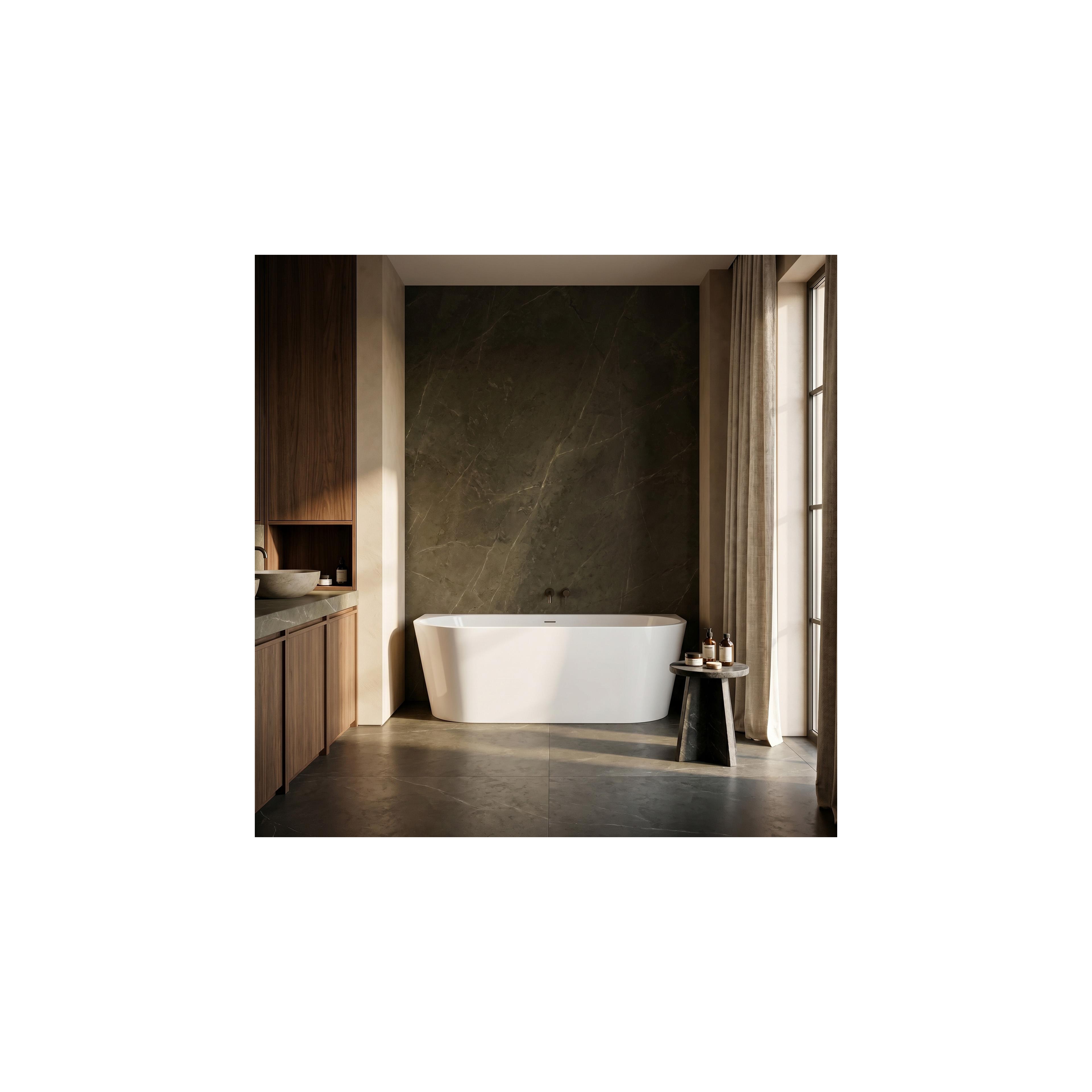 Acryl Wandmontage Badewanne Rea Capri 180cm