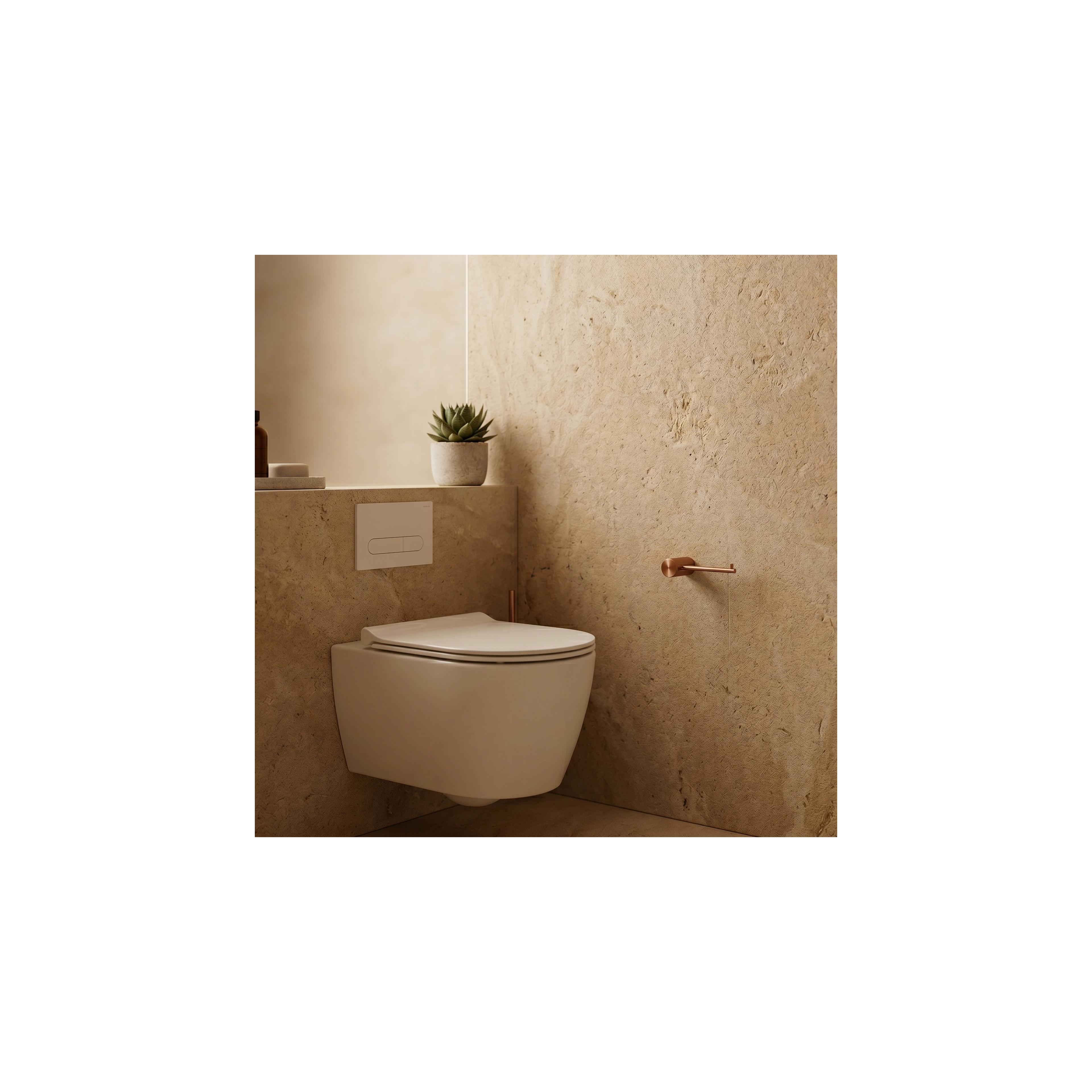 Halter für Toilettenpapier 64105 SOLO Brush Copper