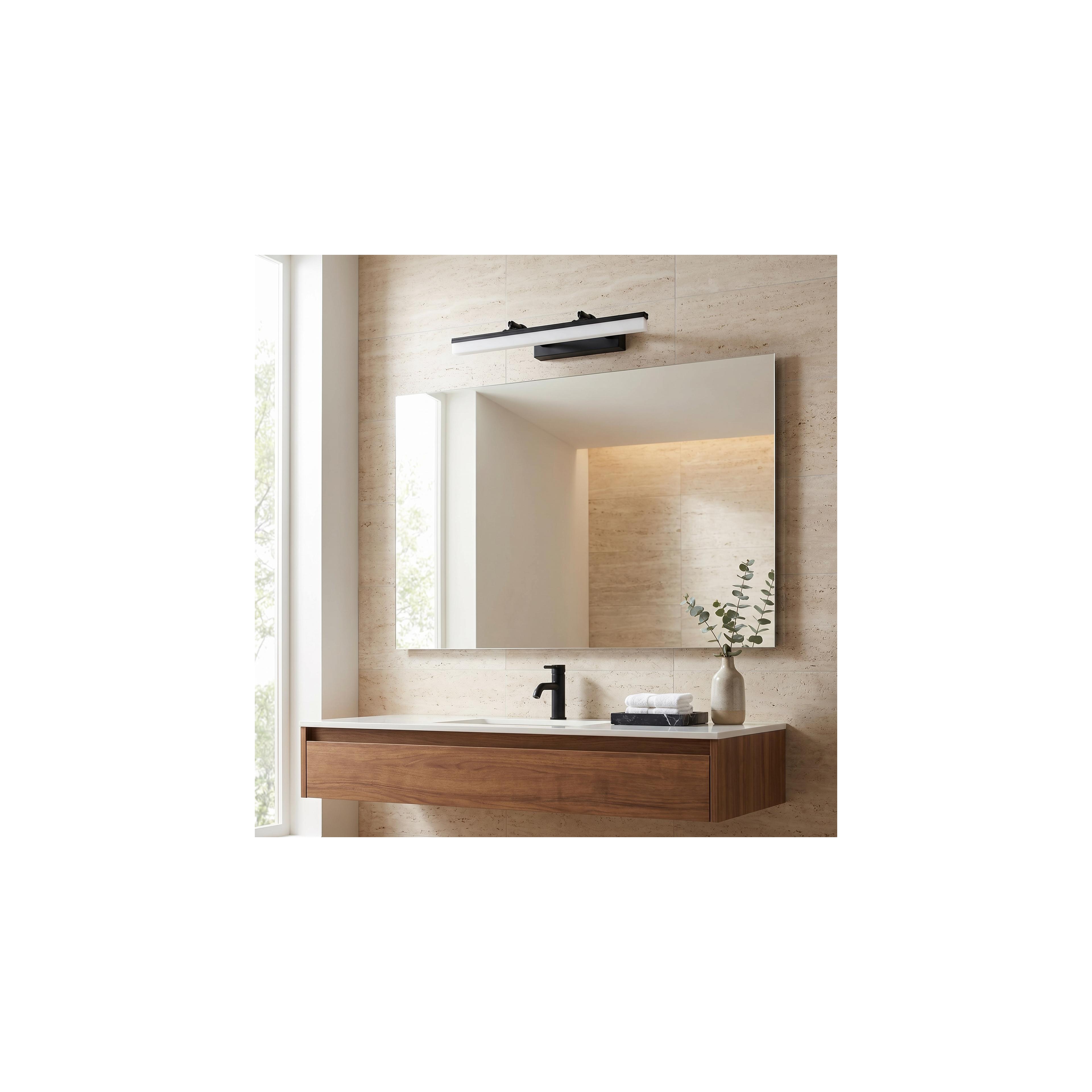 Bad LED-Wandleuchte APP1878-1W 40cm BLACK