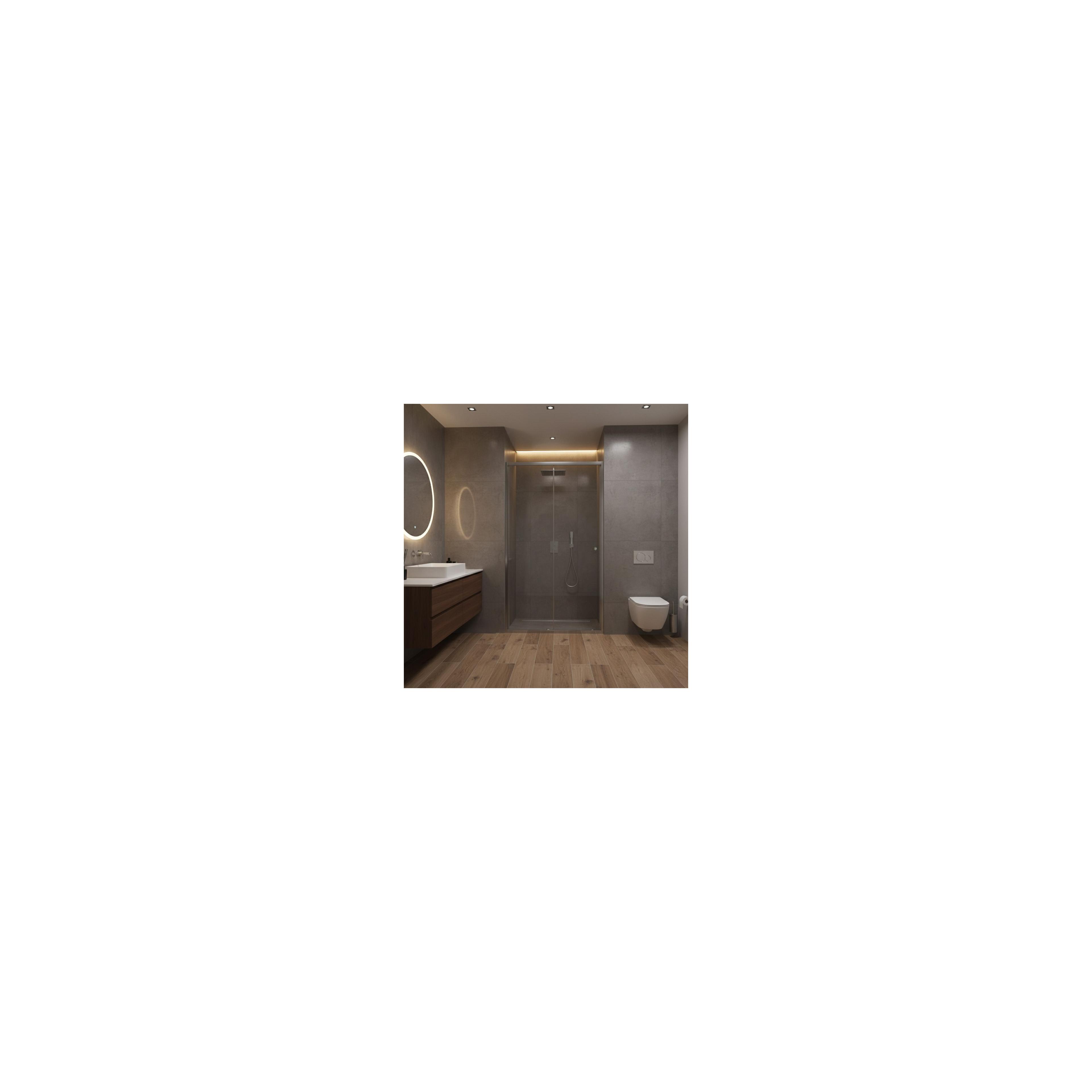 Duschtür Rea Primo Slide 140 Chrome