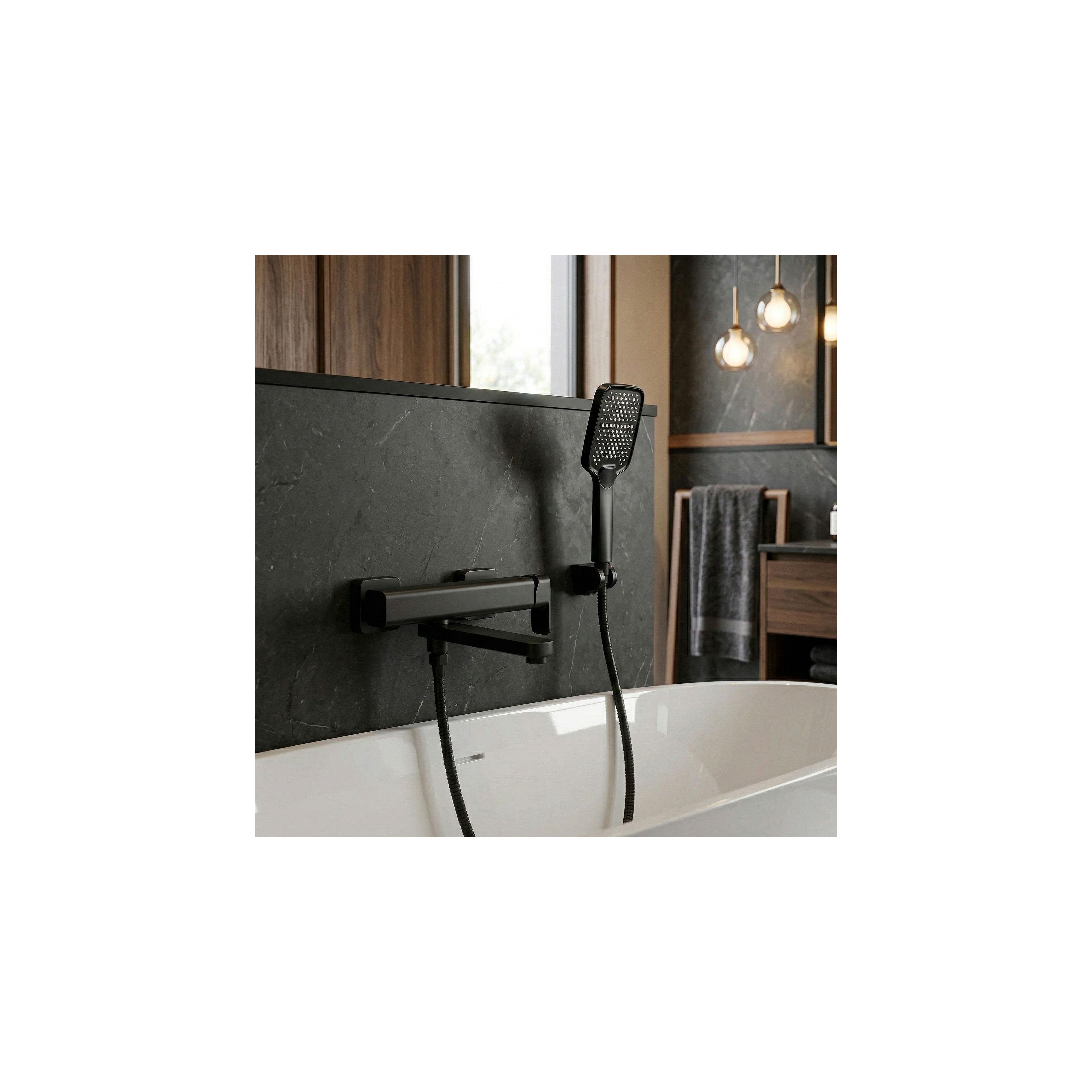 Wannenarmatur Rea Arlo Black