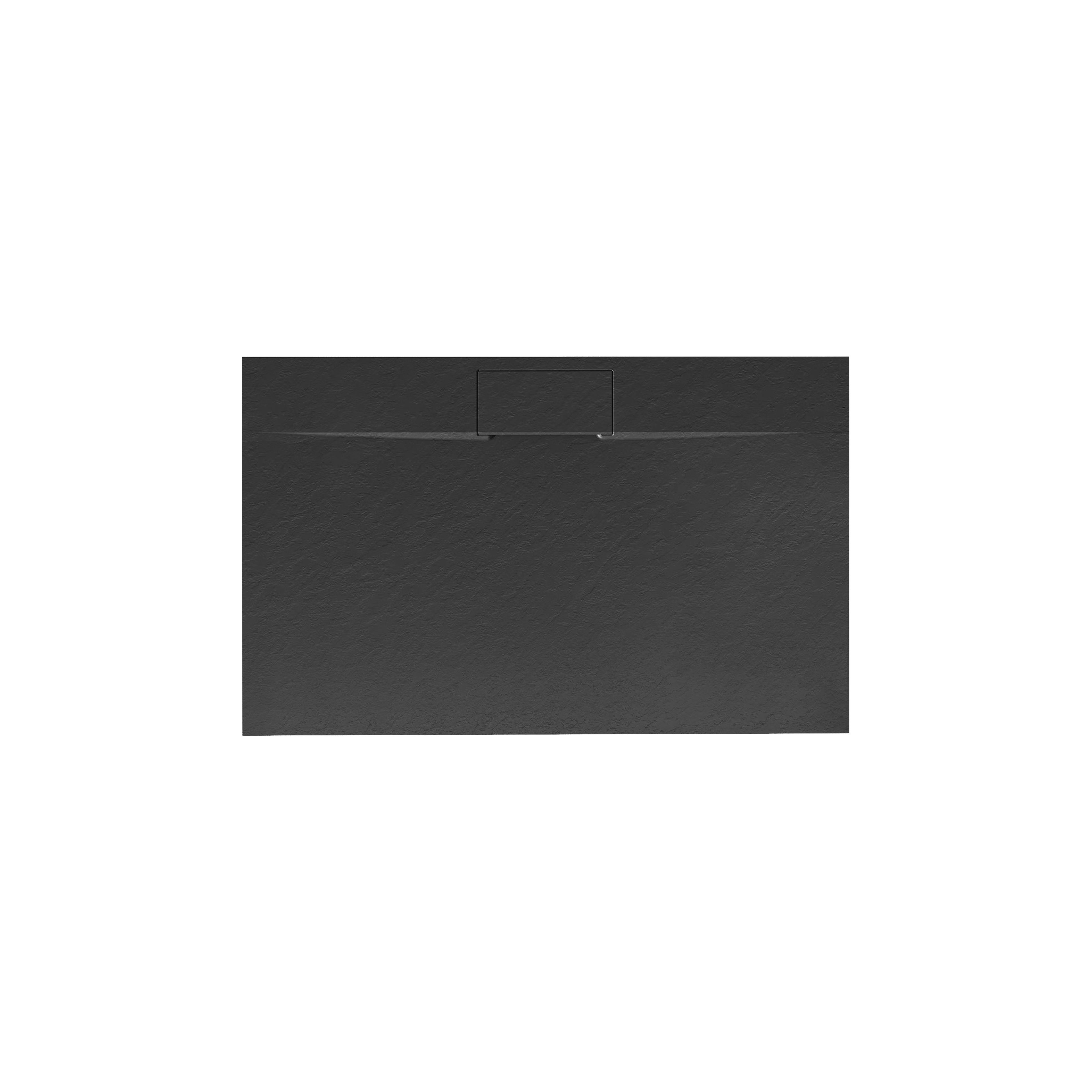 Bazalt long Black 80x100 tuš kada
