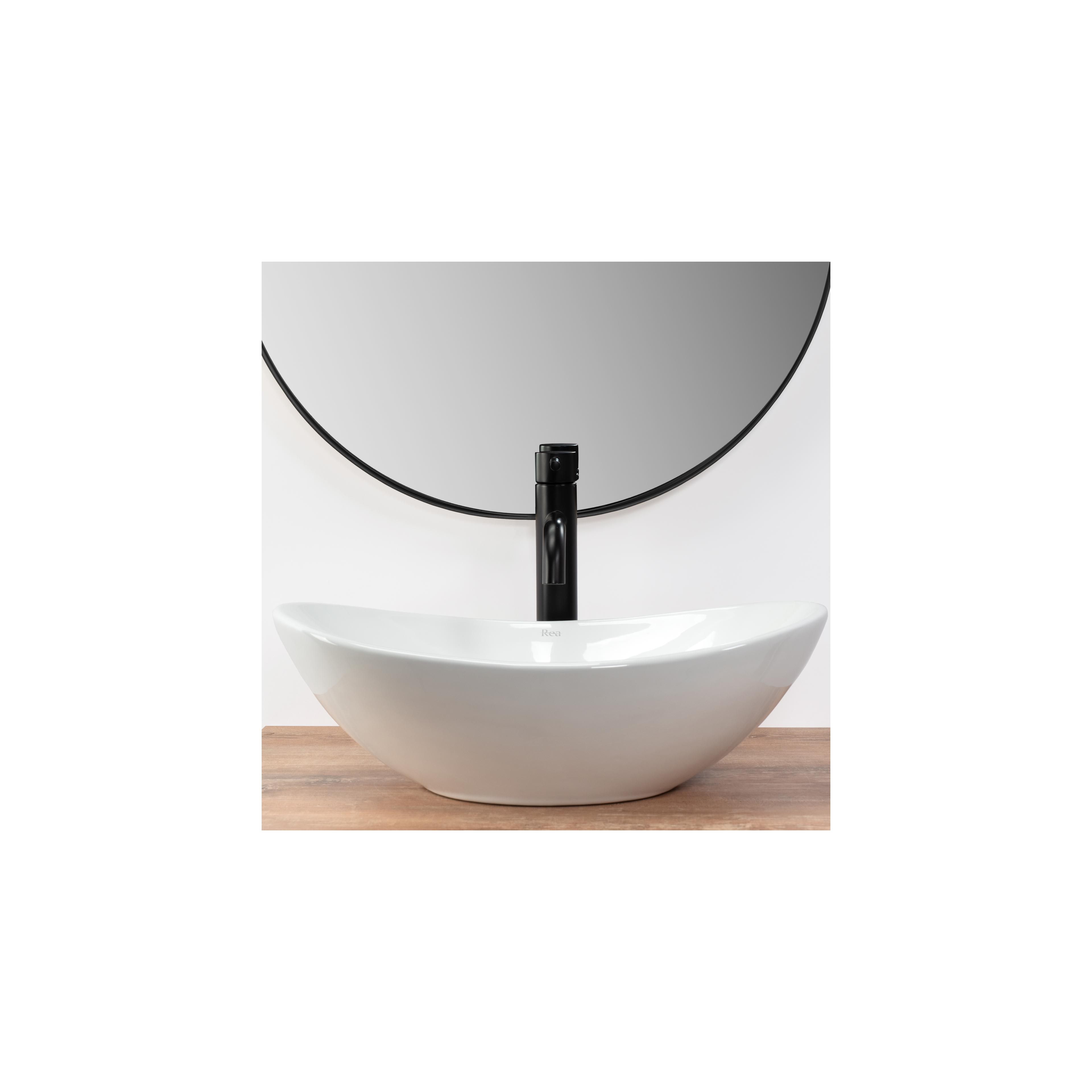 Nadgradni umivaonik REA Royal Mini White