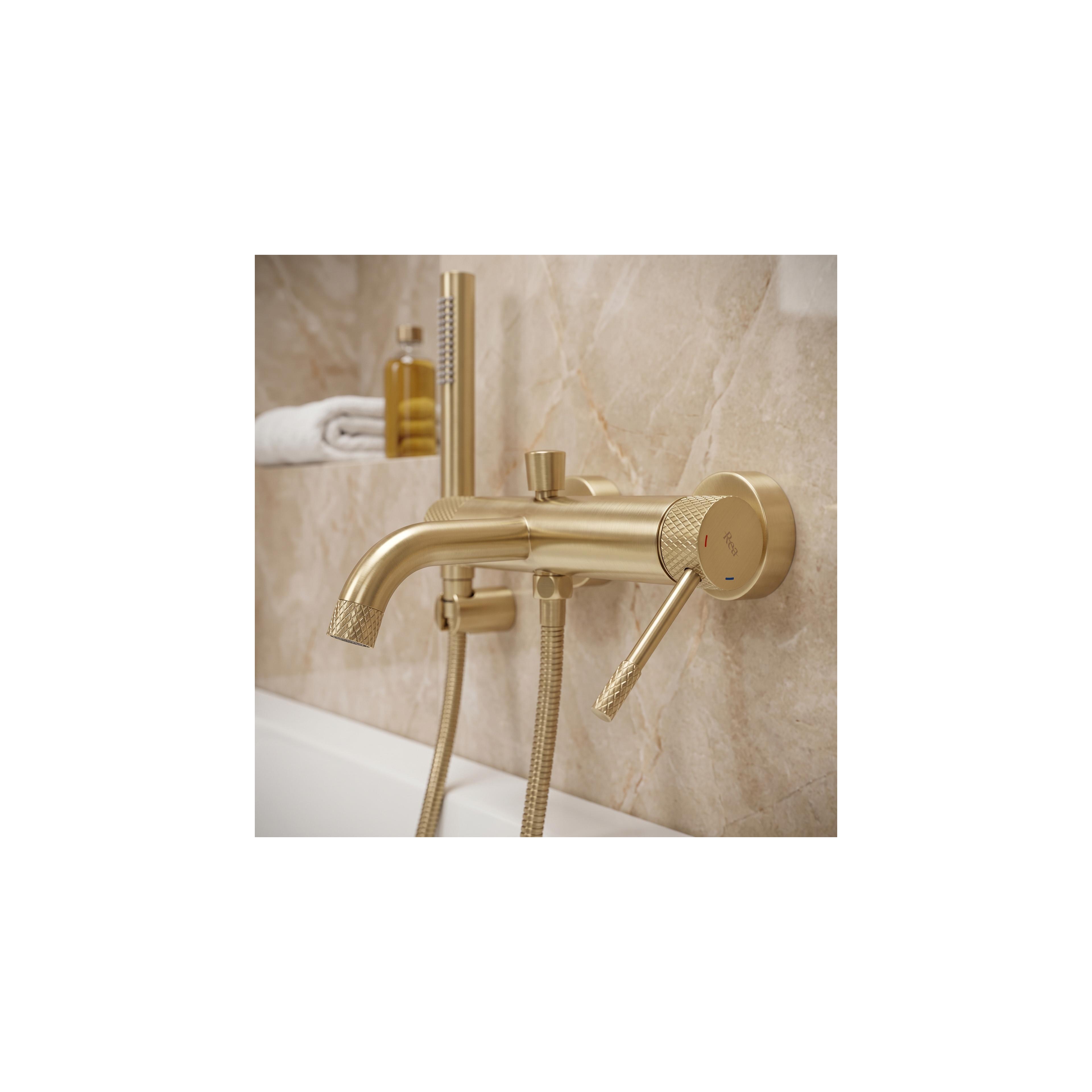 Wannenarmatur REA Venti Brush Gold