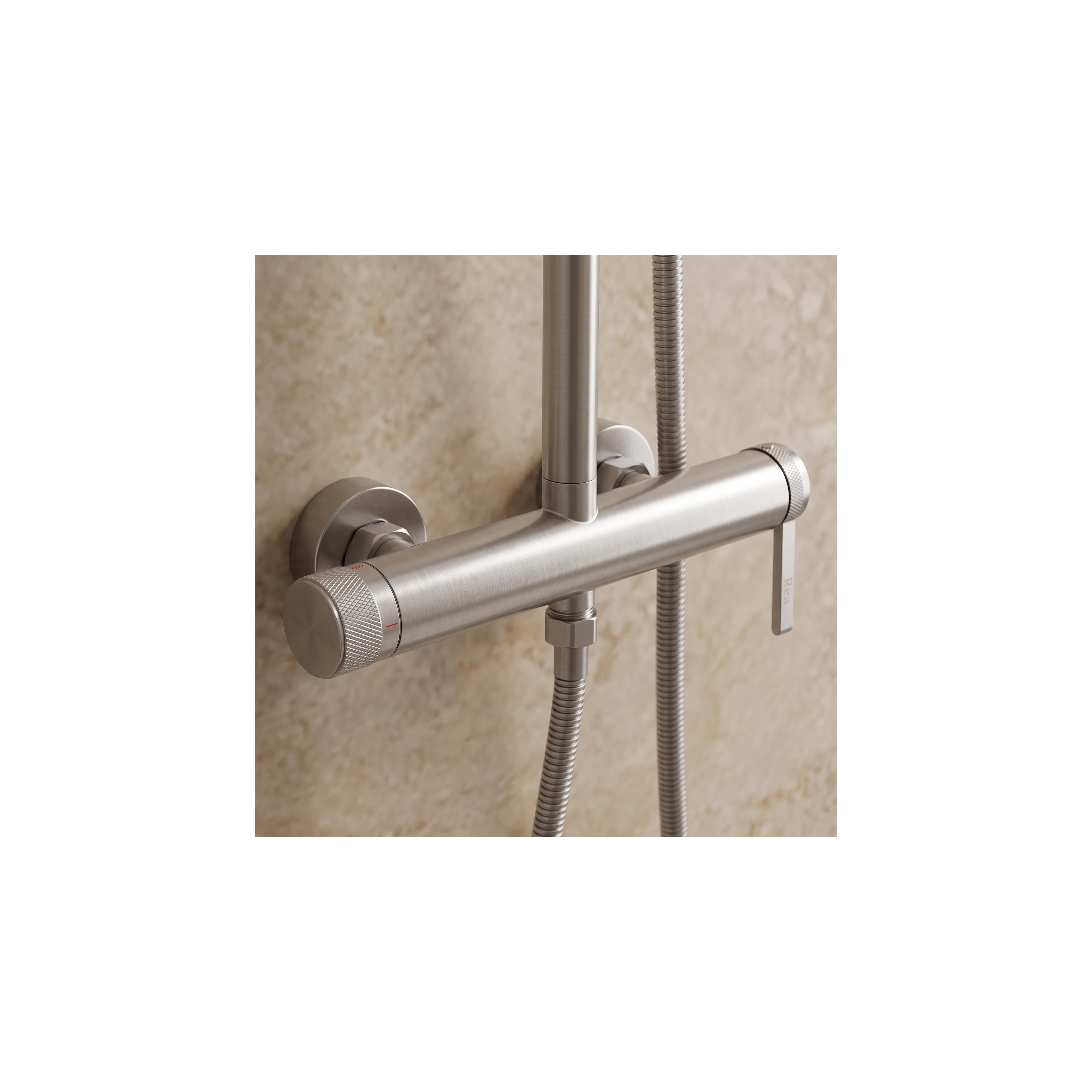 Duschset Rea Grace Brush Nickel