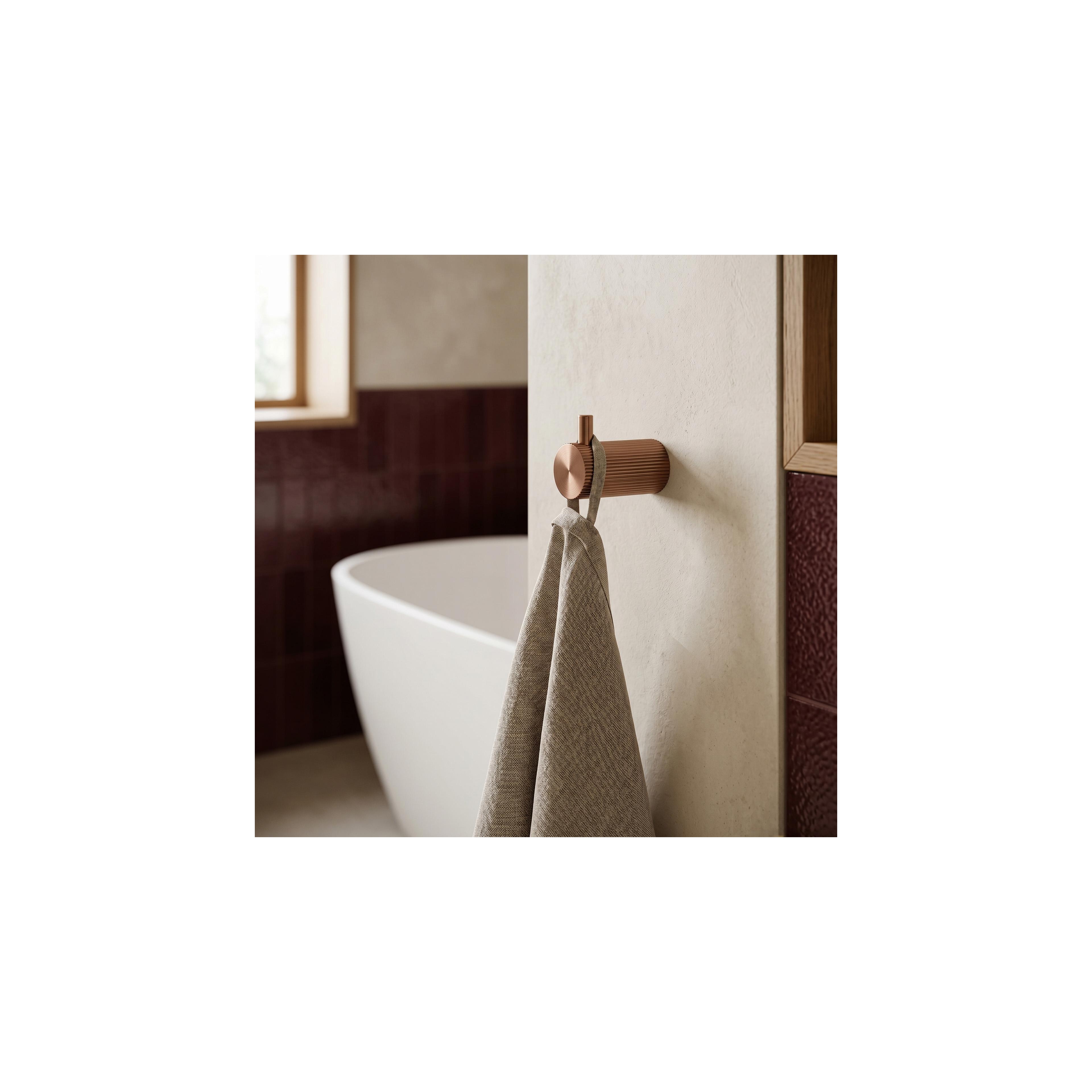 Badezimmerhaken 64104 SOLO Brush Copper