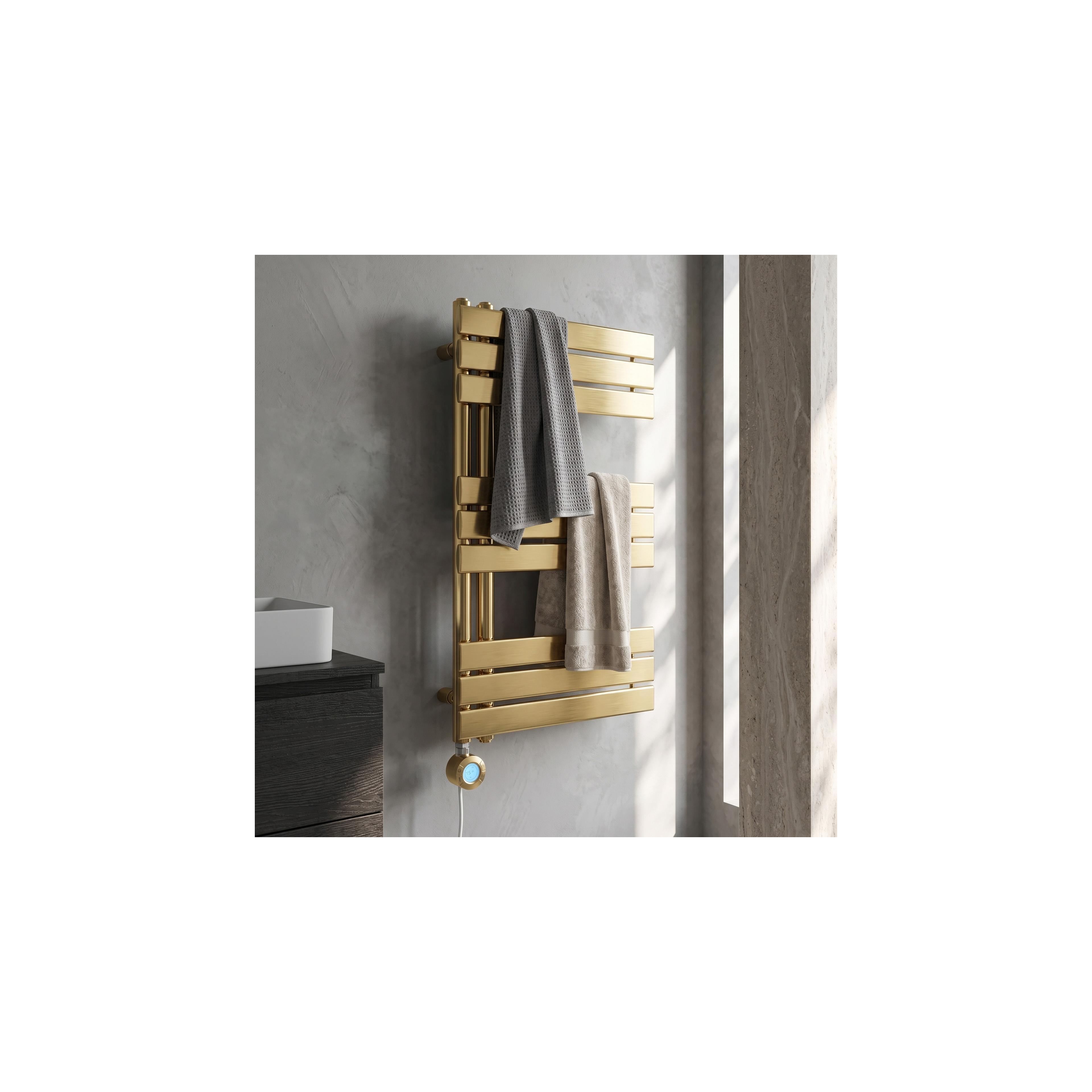Electric Radiator Rea Marvo 90x50cm Brush Gold