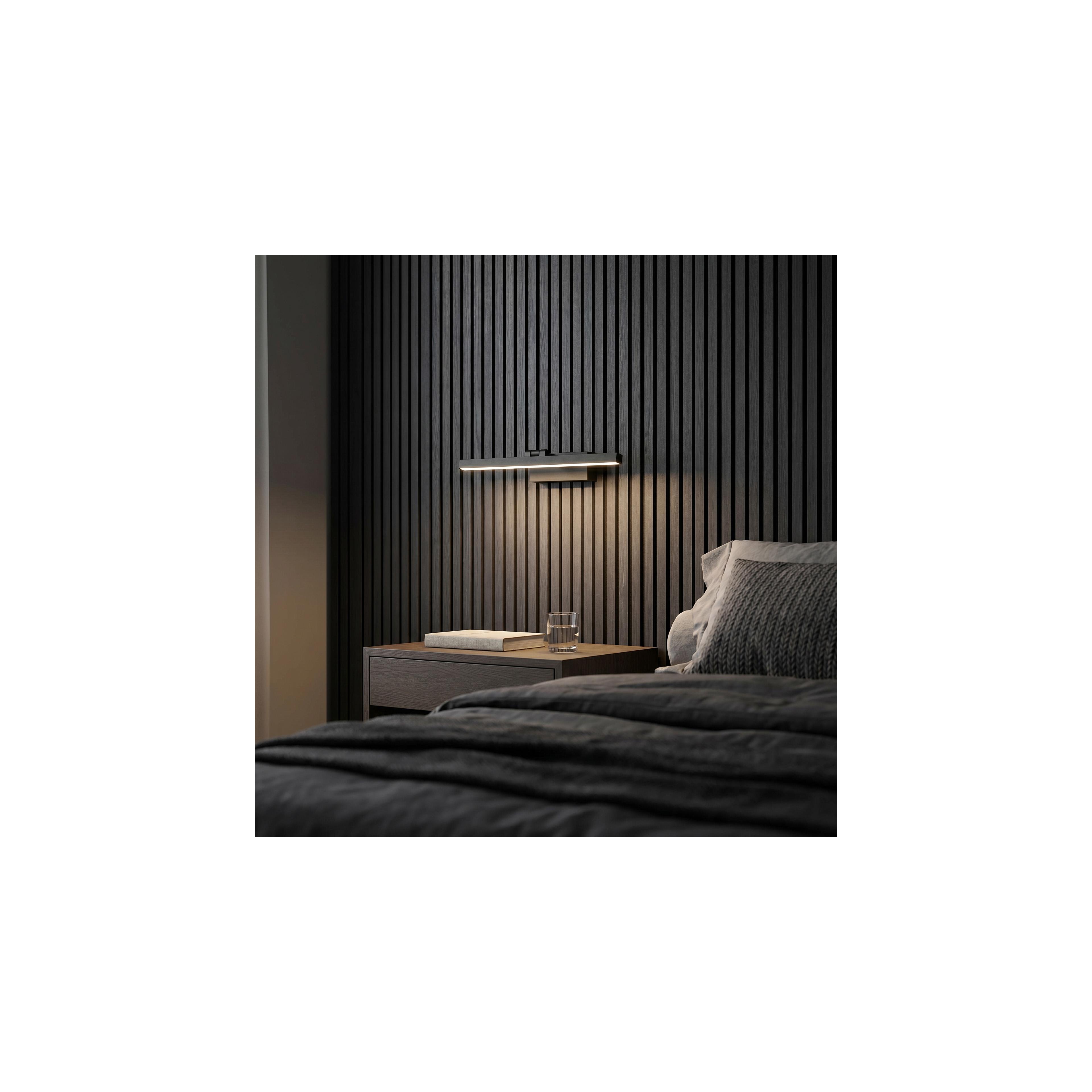 LED аплик за баня  APP1866-1W 40 cm Black