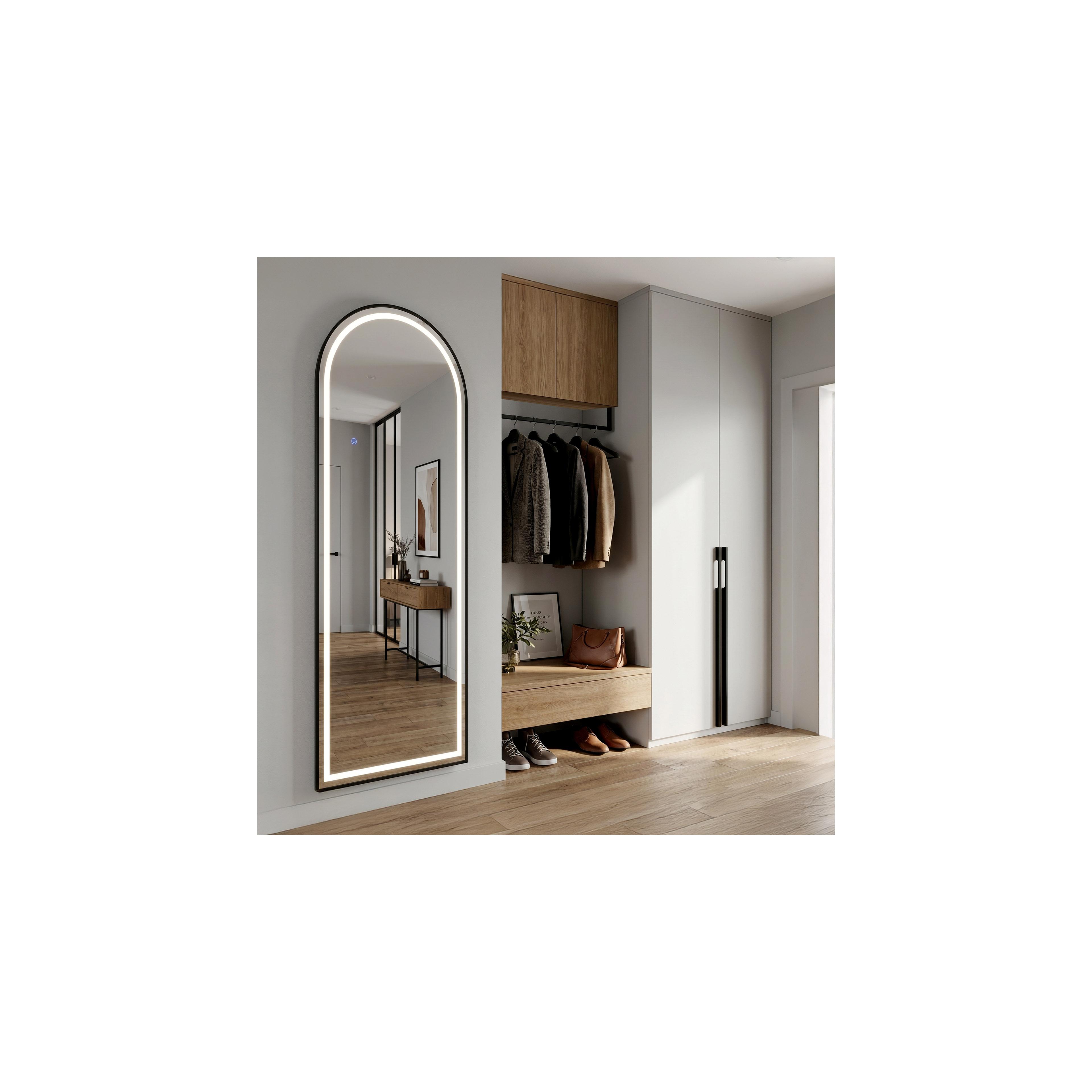 LED-SPEGEL Orbit 60x170cm Black