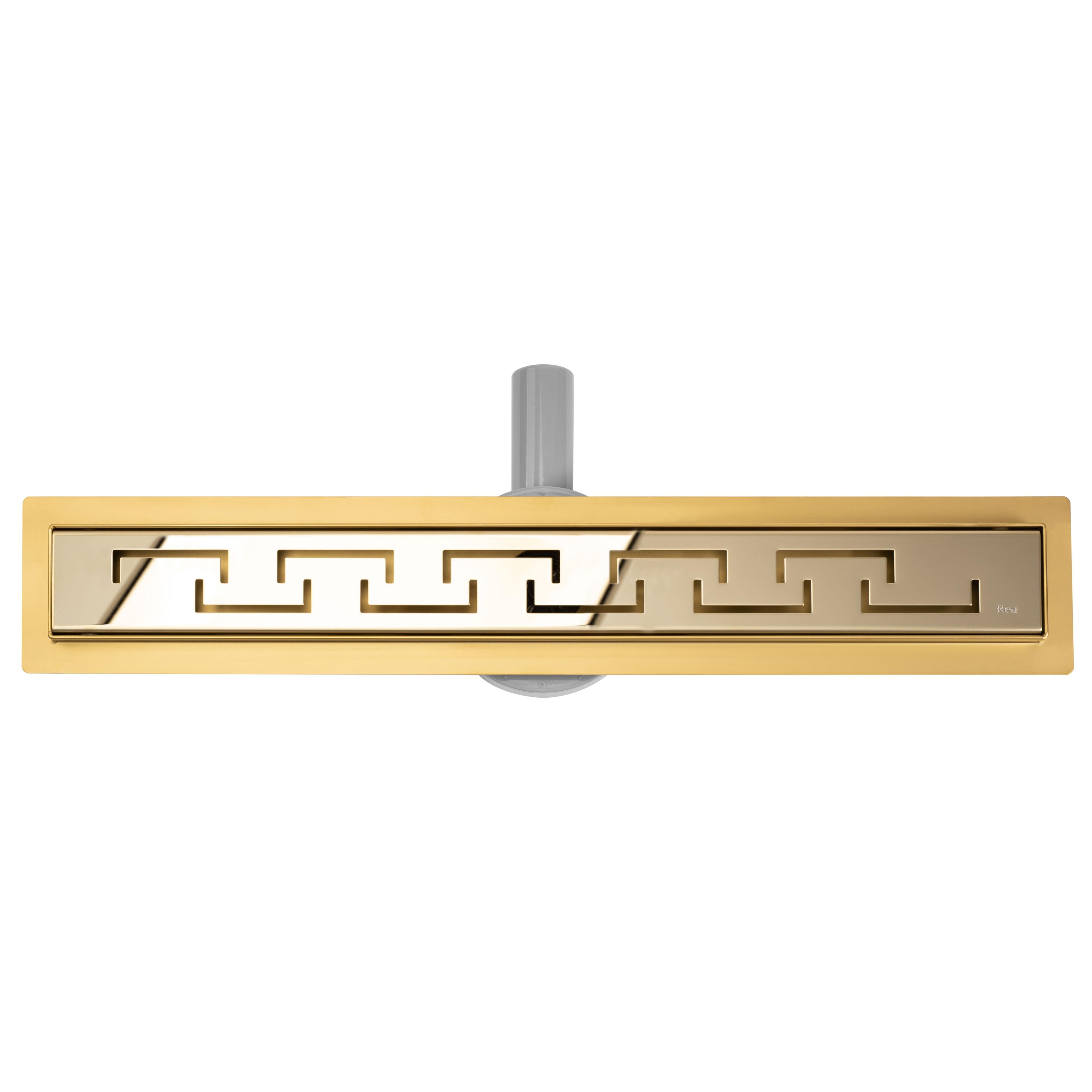 Linear drainage Rea Greek PRO MIRROR GOLD 70