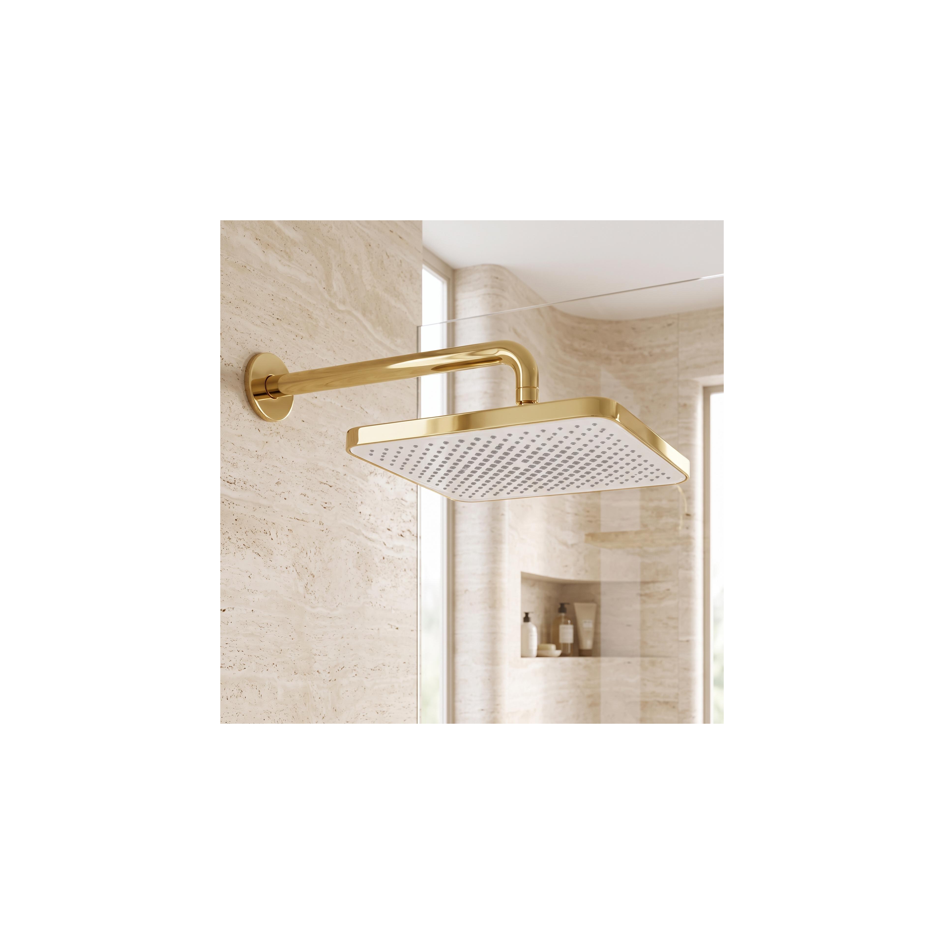 Rectangular shower head REA JS-032 Gold