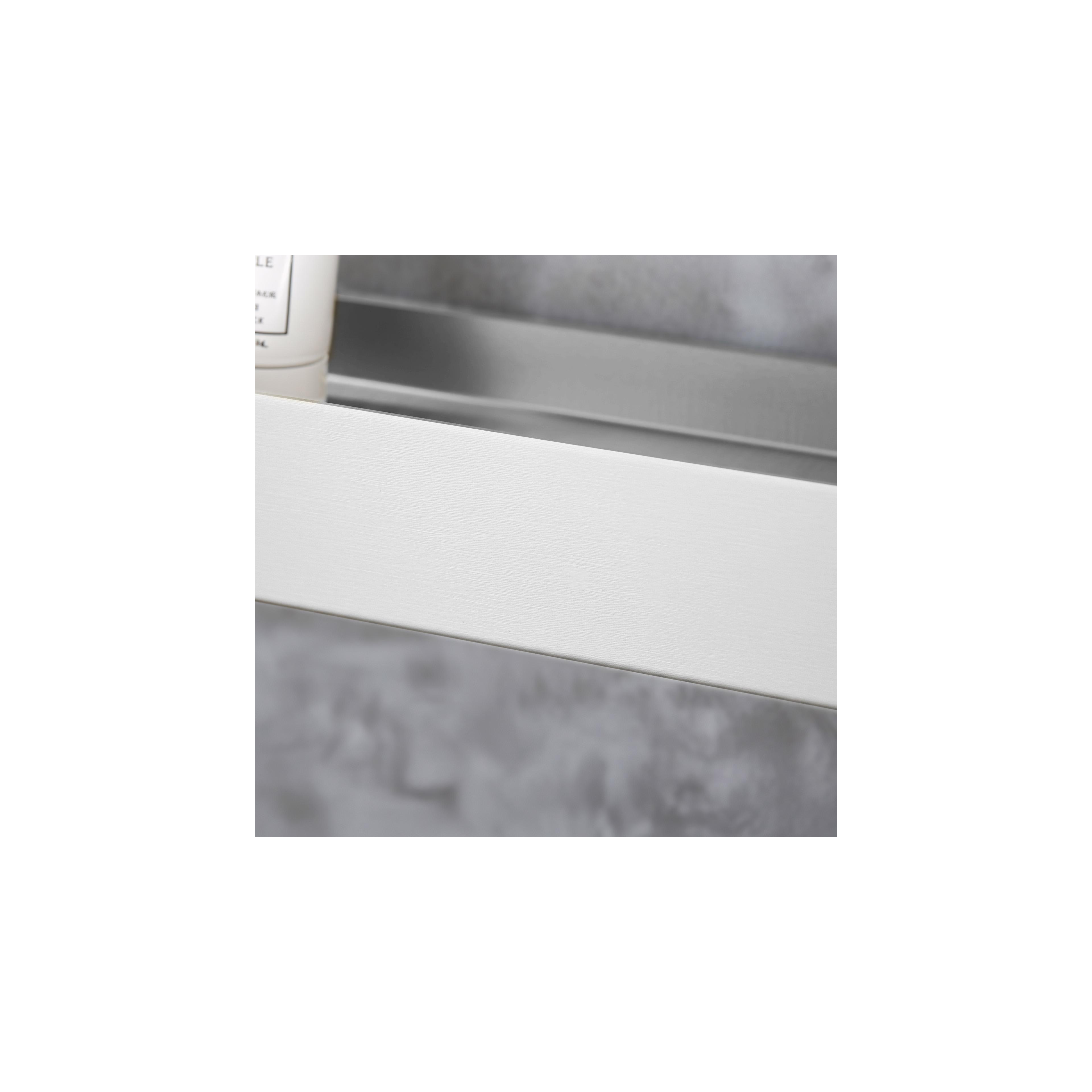 Bathroom shelf SF03 60cm steel brush