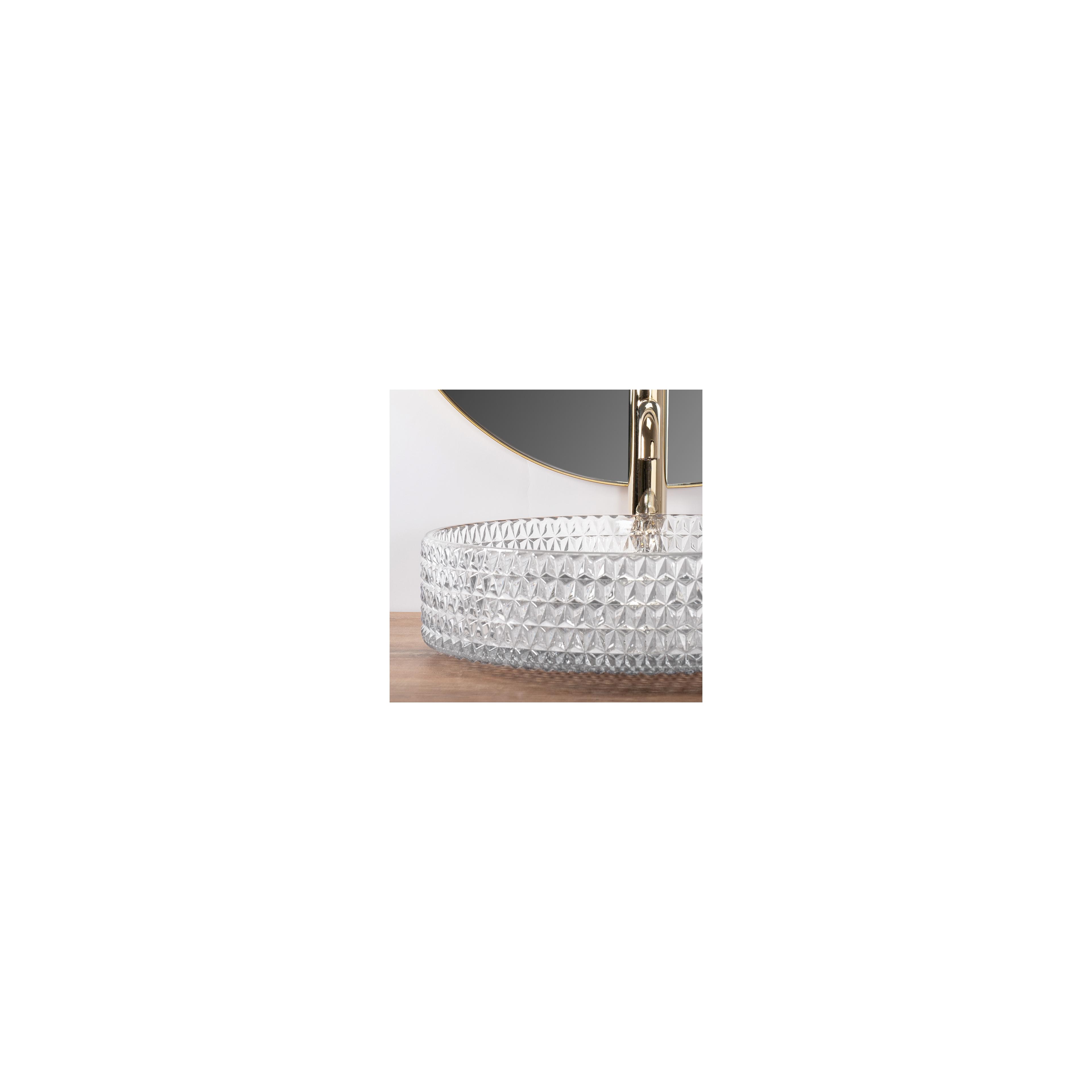 Aufsatzwaschbecken Rea Cristal Transparent 39