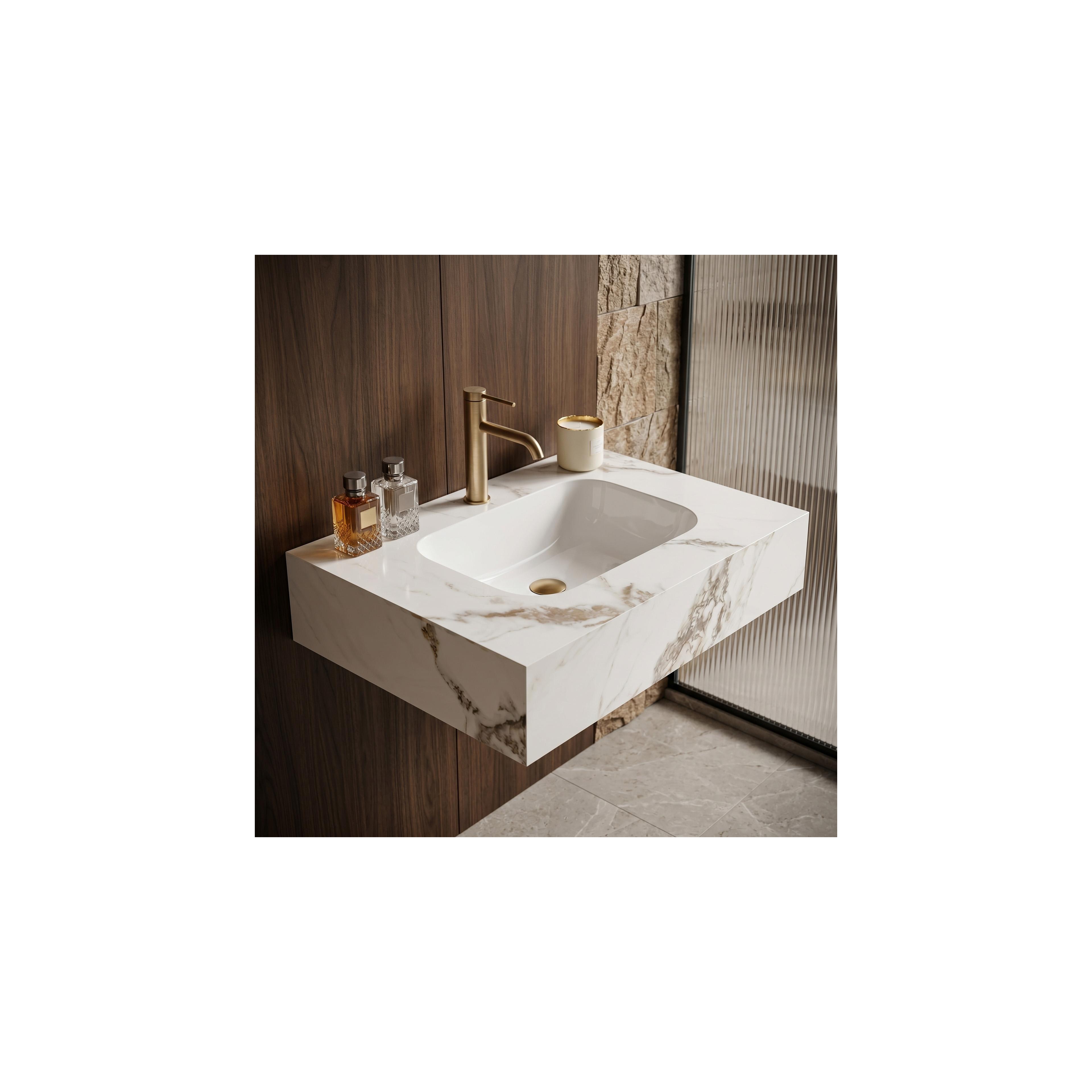 Wandwaschbecken REA Aresa Cold Jade 70