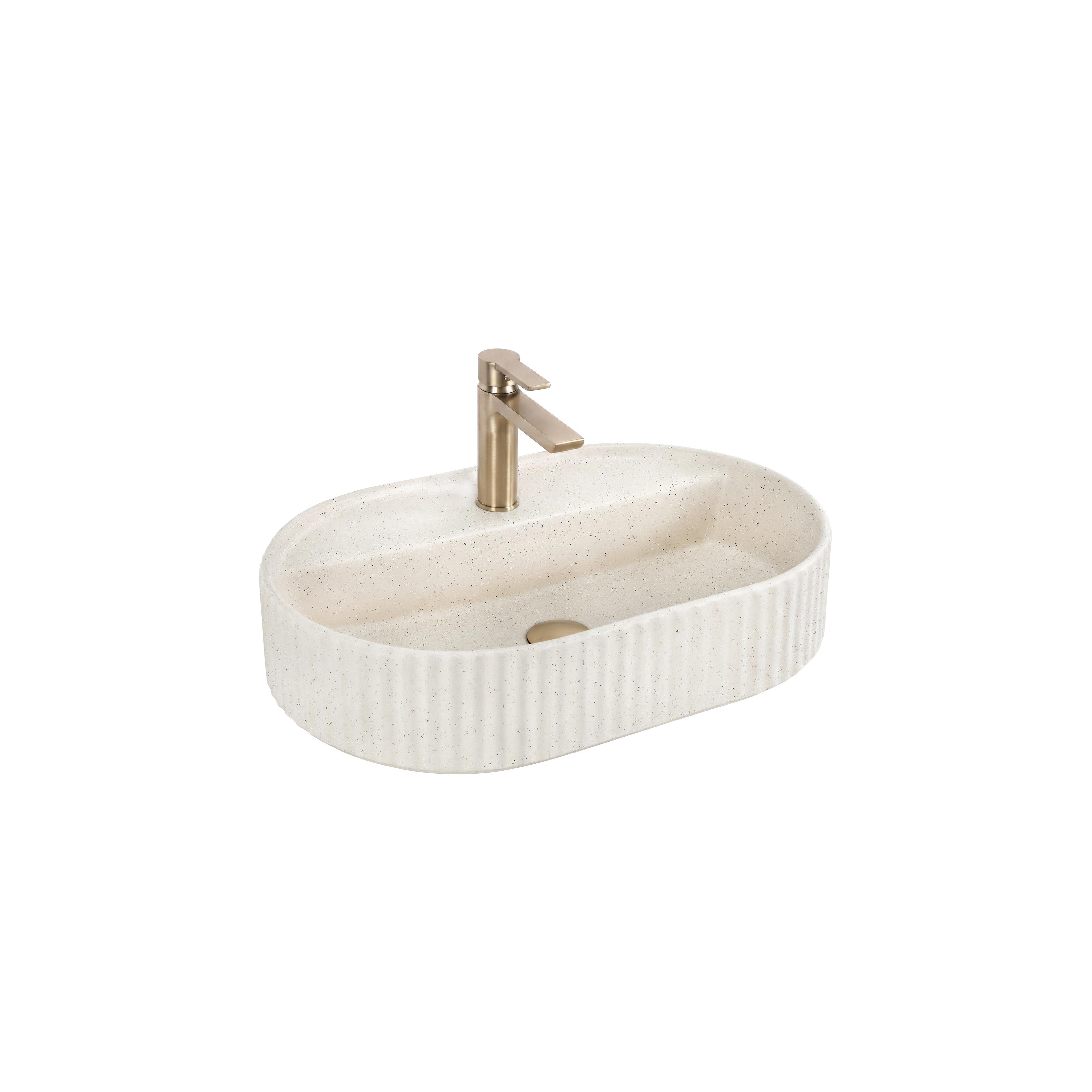 Kriauklė stalviršio Rea Marcela 60 Vanilla