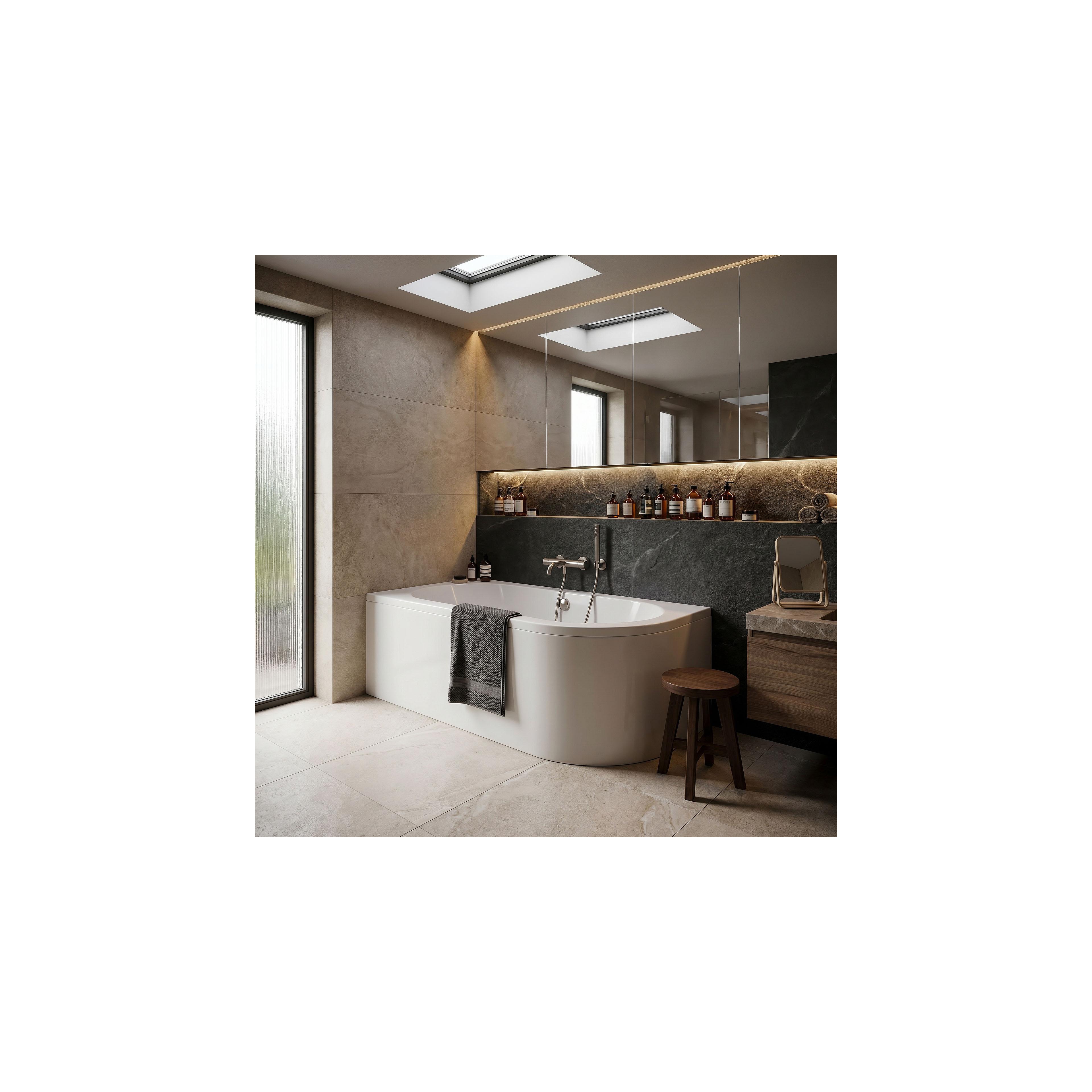 Acryl Eckbadewanne Rea Orion Left 160cm