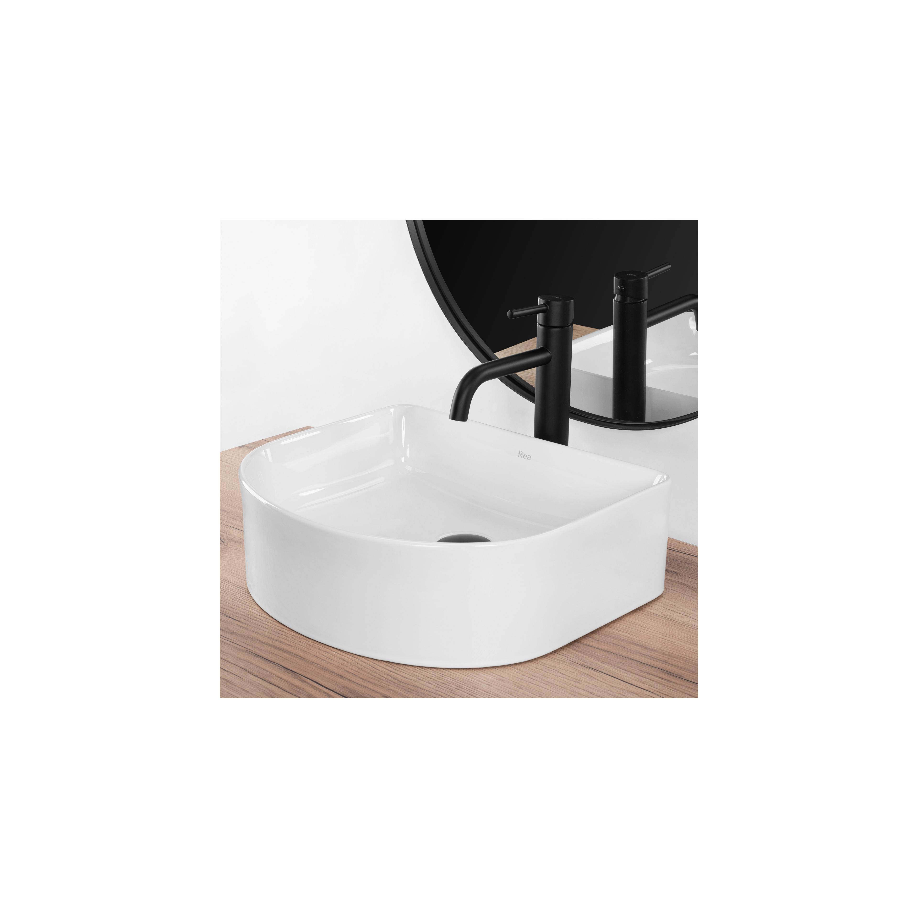 Νιπτήρας Rea CLARA Μ 40x  Π 35 x  Υ 13 cm