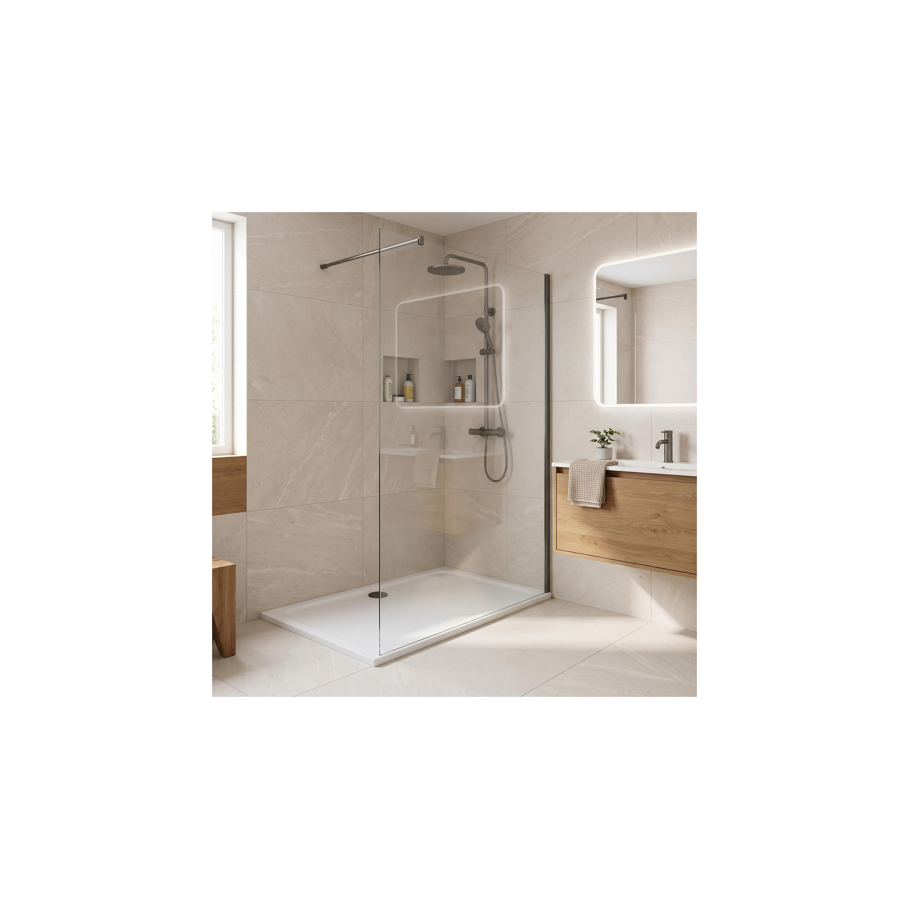 Acryl Duschwanne Rea Belmond White 80x100 Titan