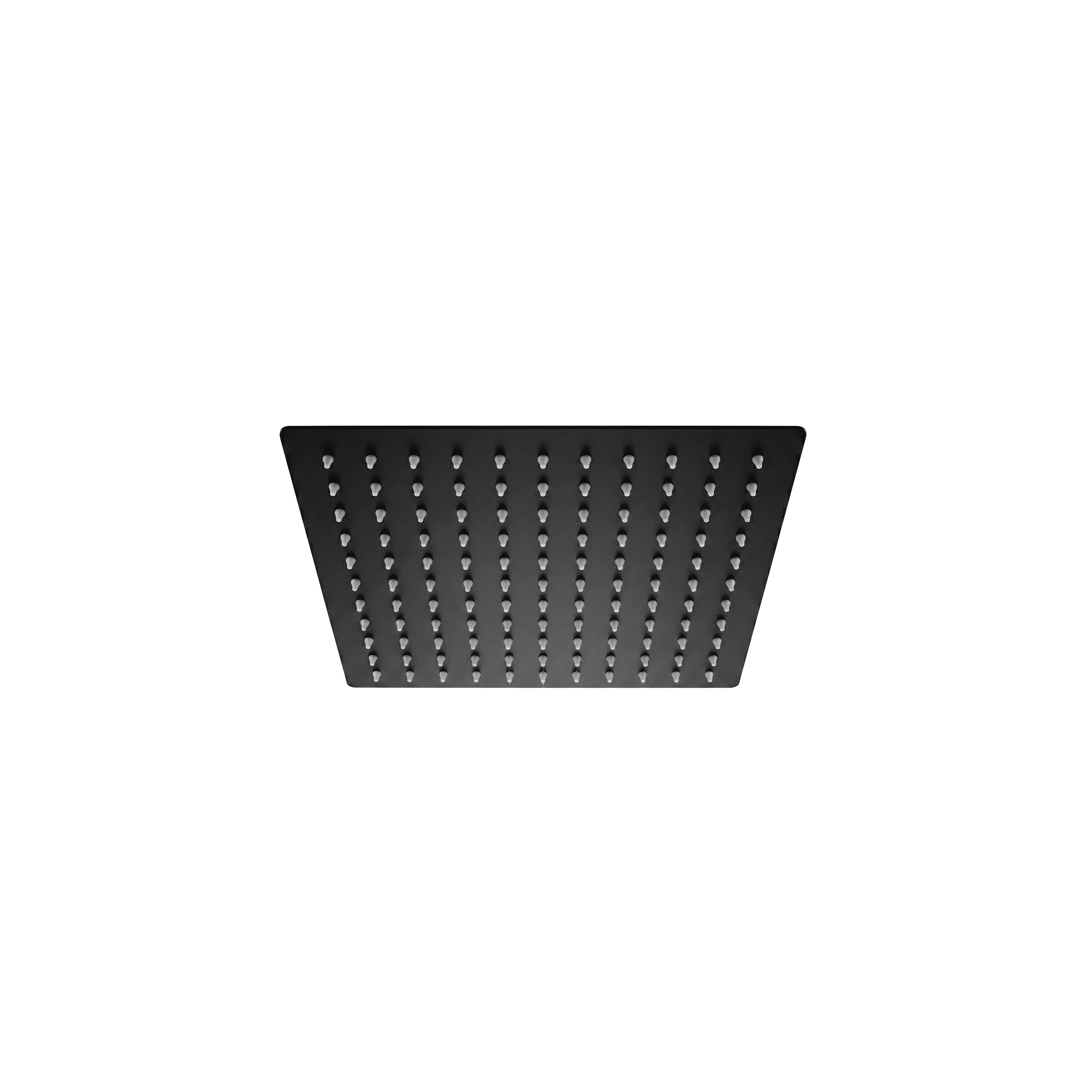 Kvadratna tuš ruža REA JS-P015B 25cm Black