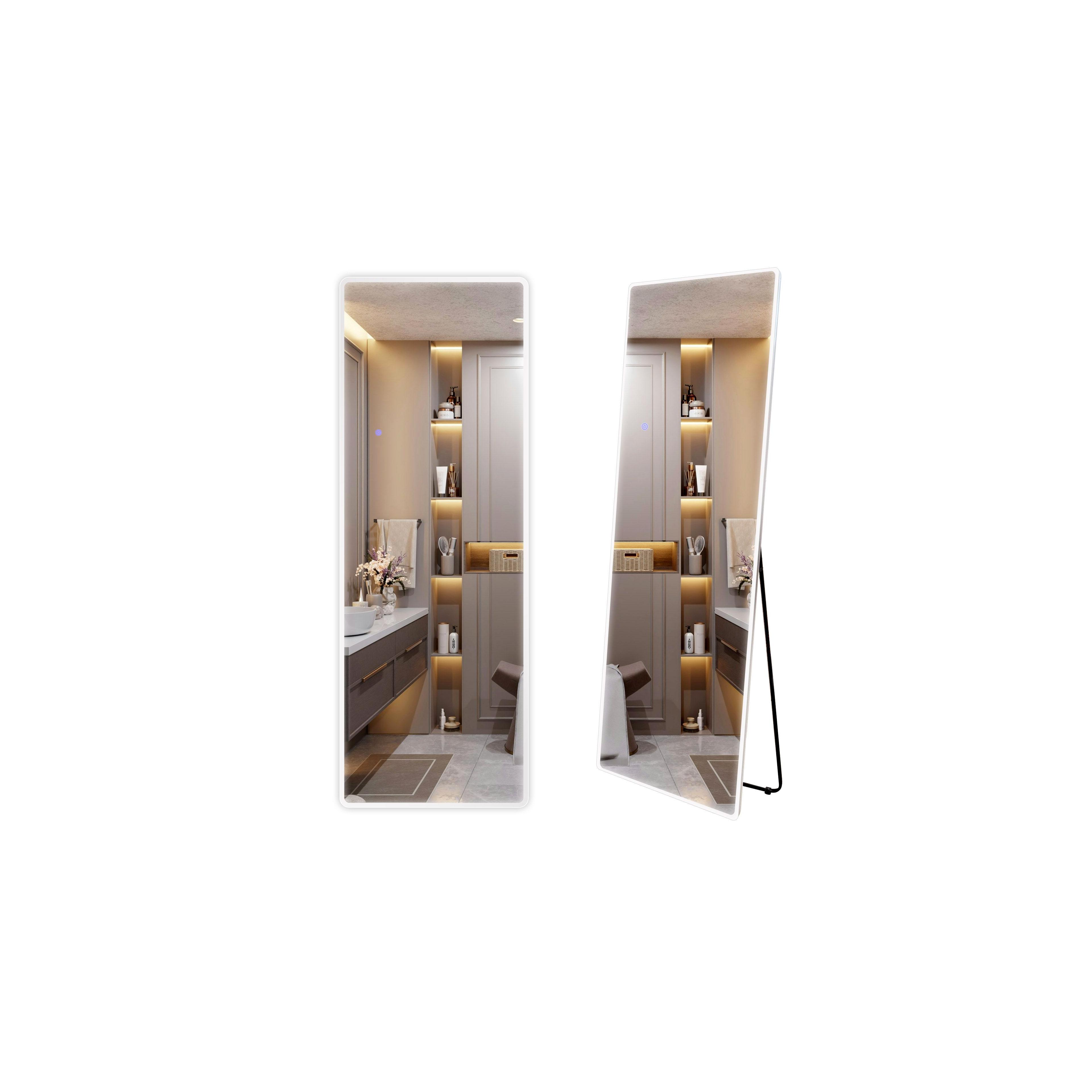 LUSTRO LED Classico 50x160cm Białe
