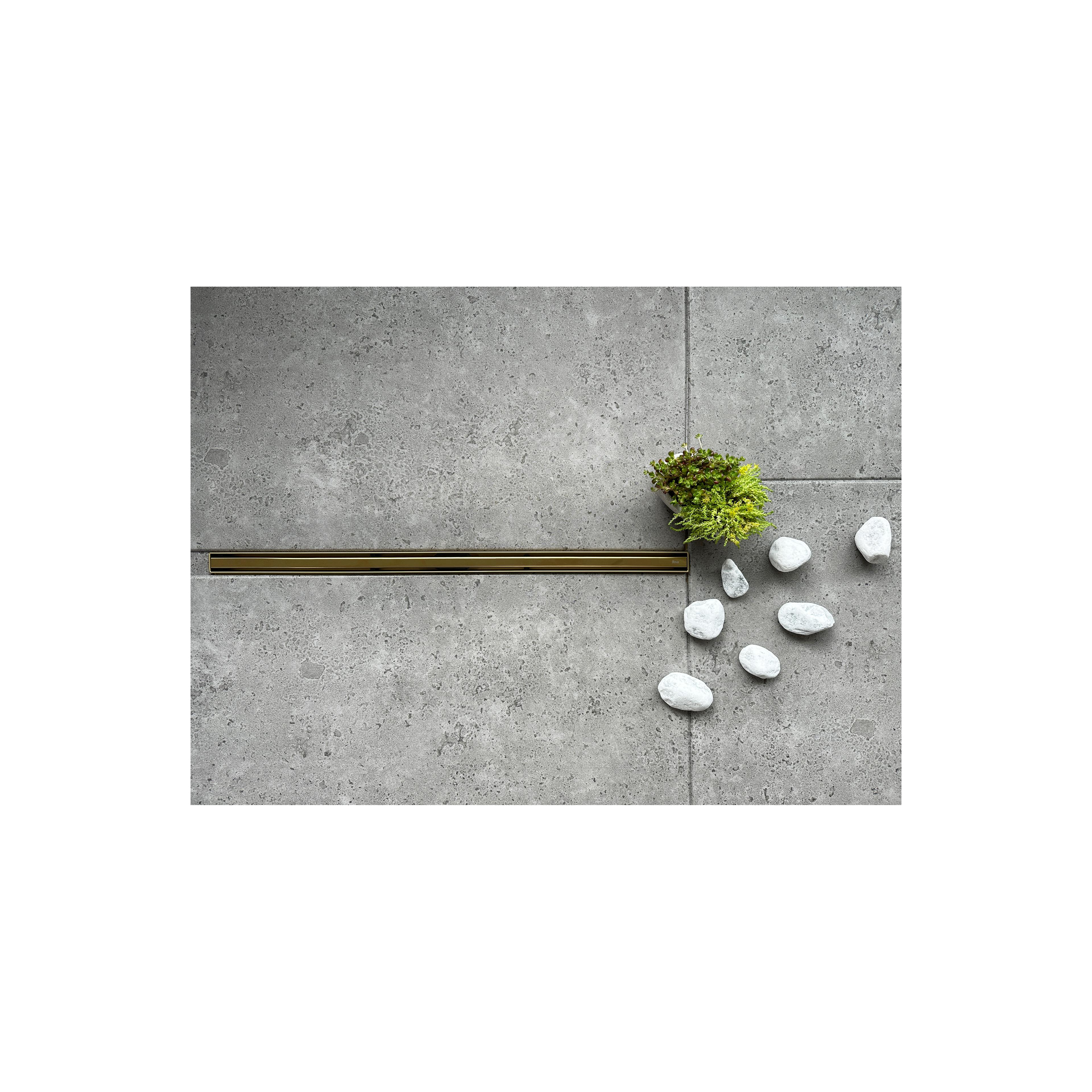Linear drainage REA Neox Slim pro Gold 100