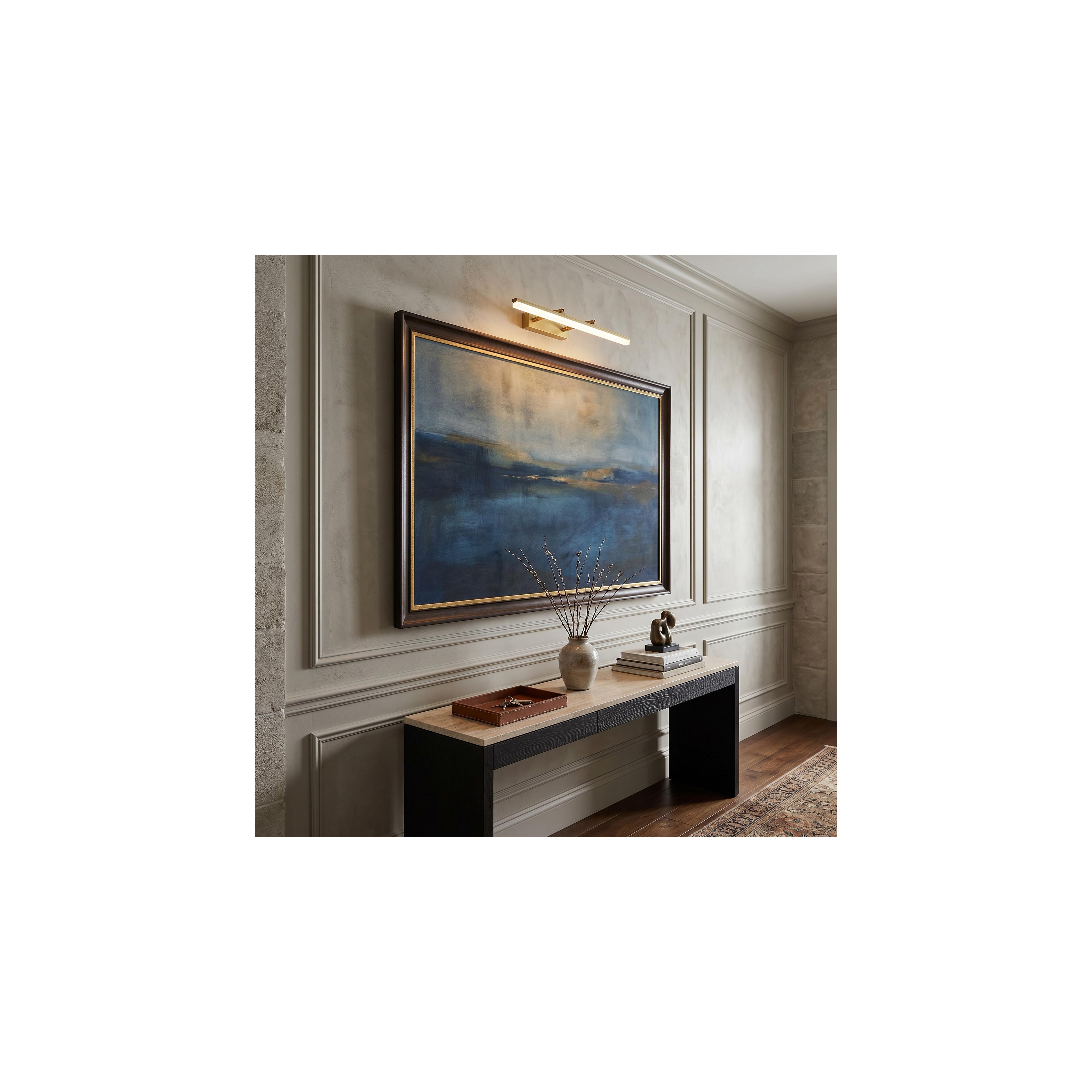 Bad LED-Wandleuchte APP1876-1W 60cm BRUSH GOLD