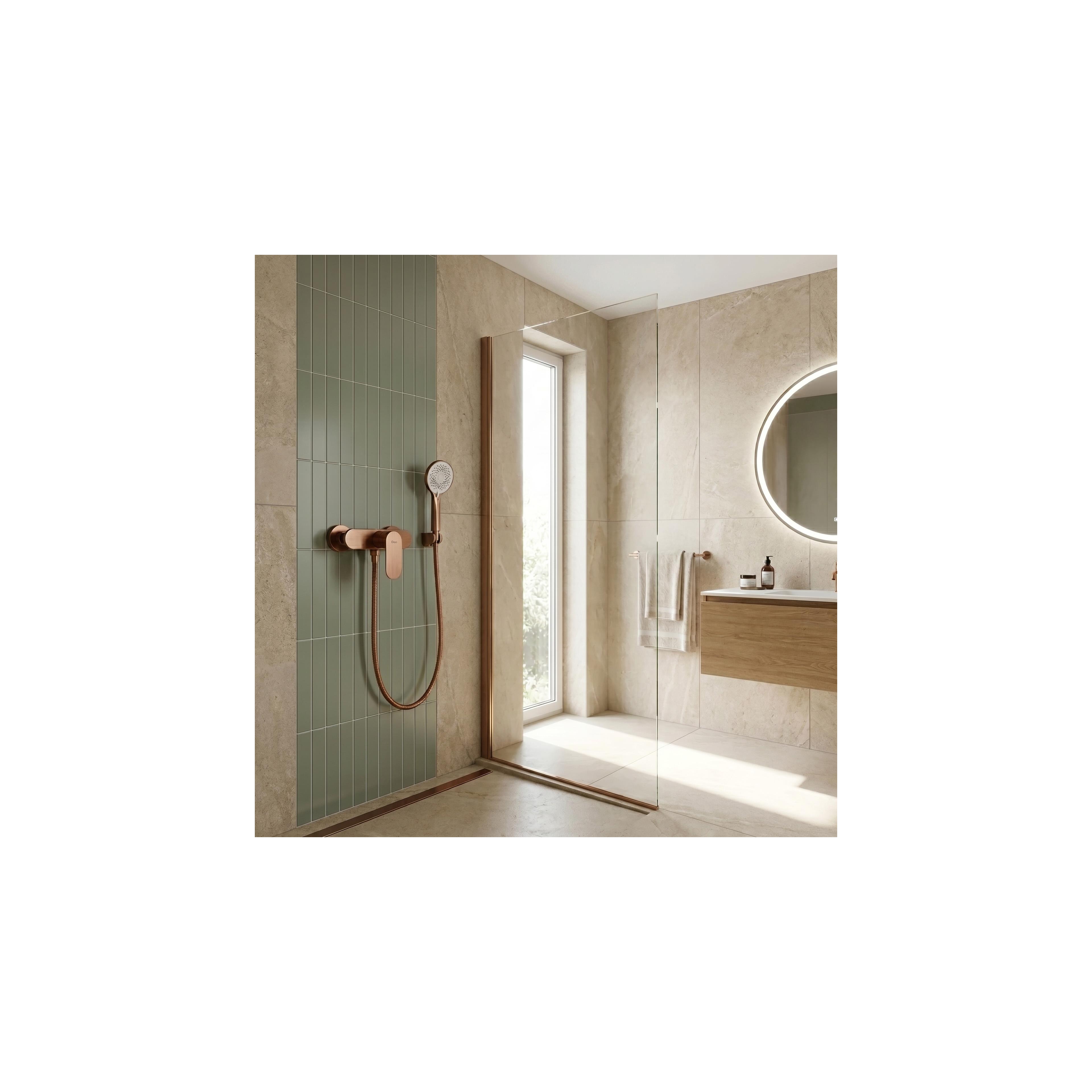 Duscharmatur REA DROP Brush Copper