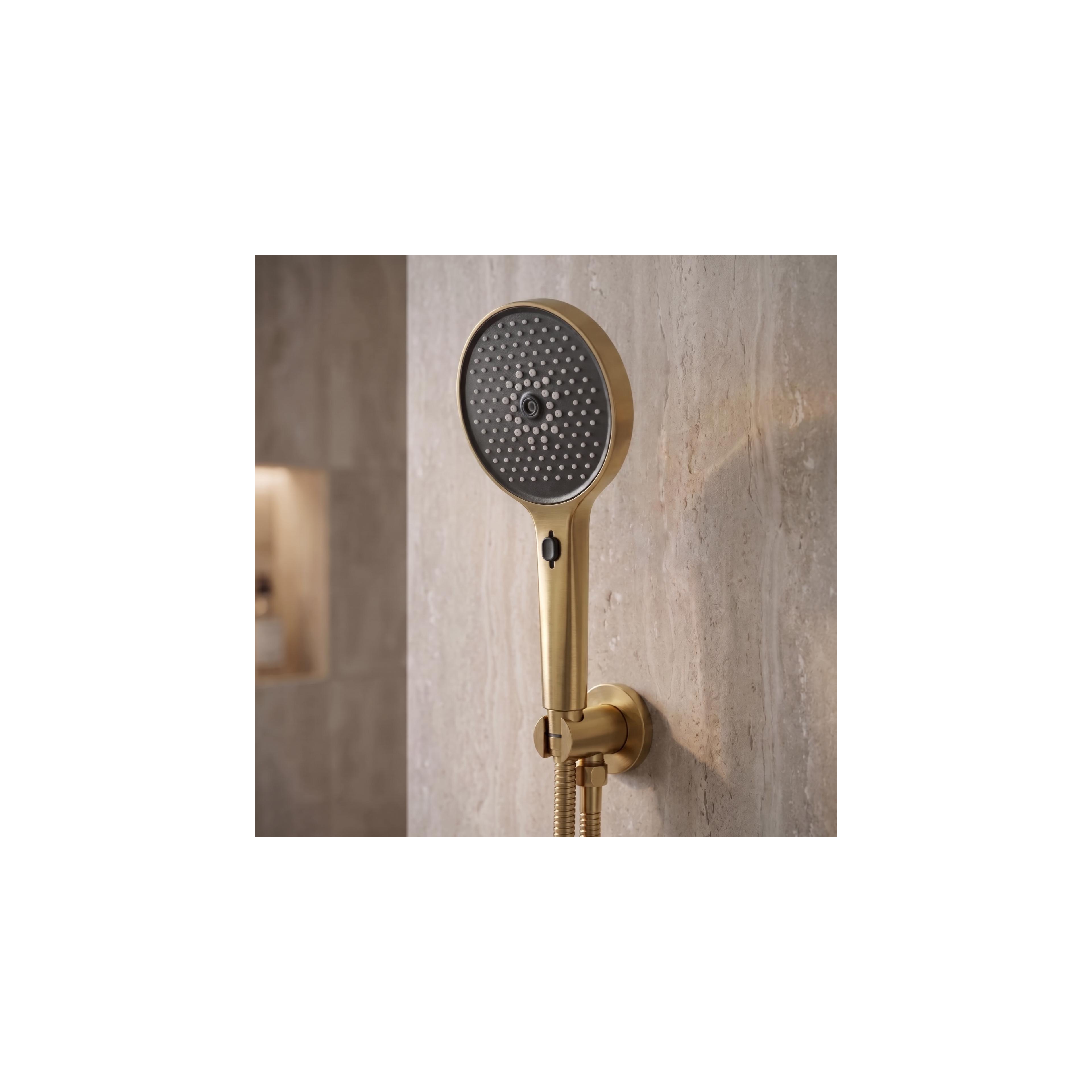 Душ система за вграждане Rea Uni Brush Gold  + BOX