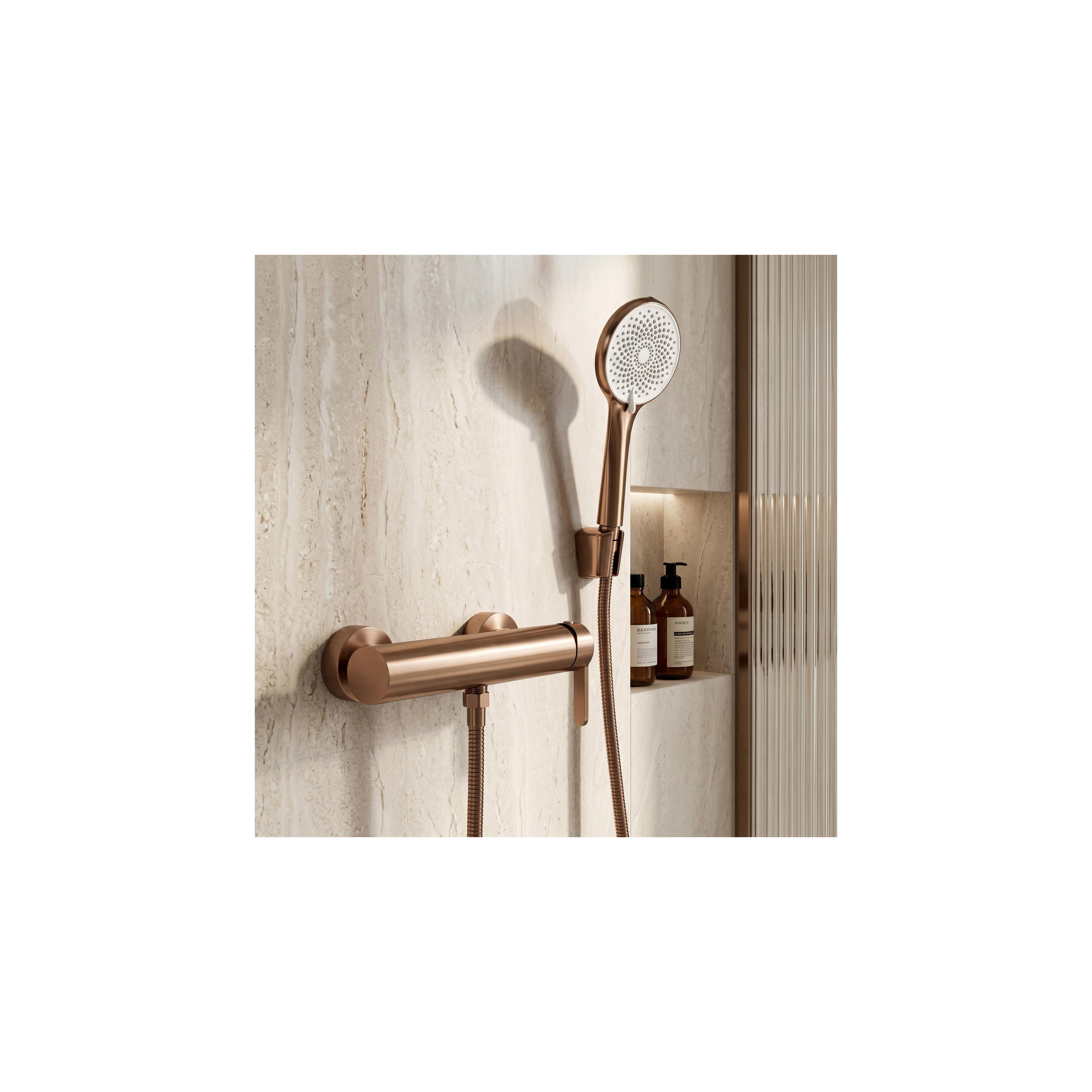 Wannenarmatur REA Ontario Side Brush Copper
