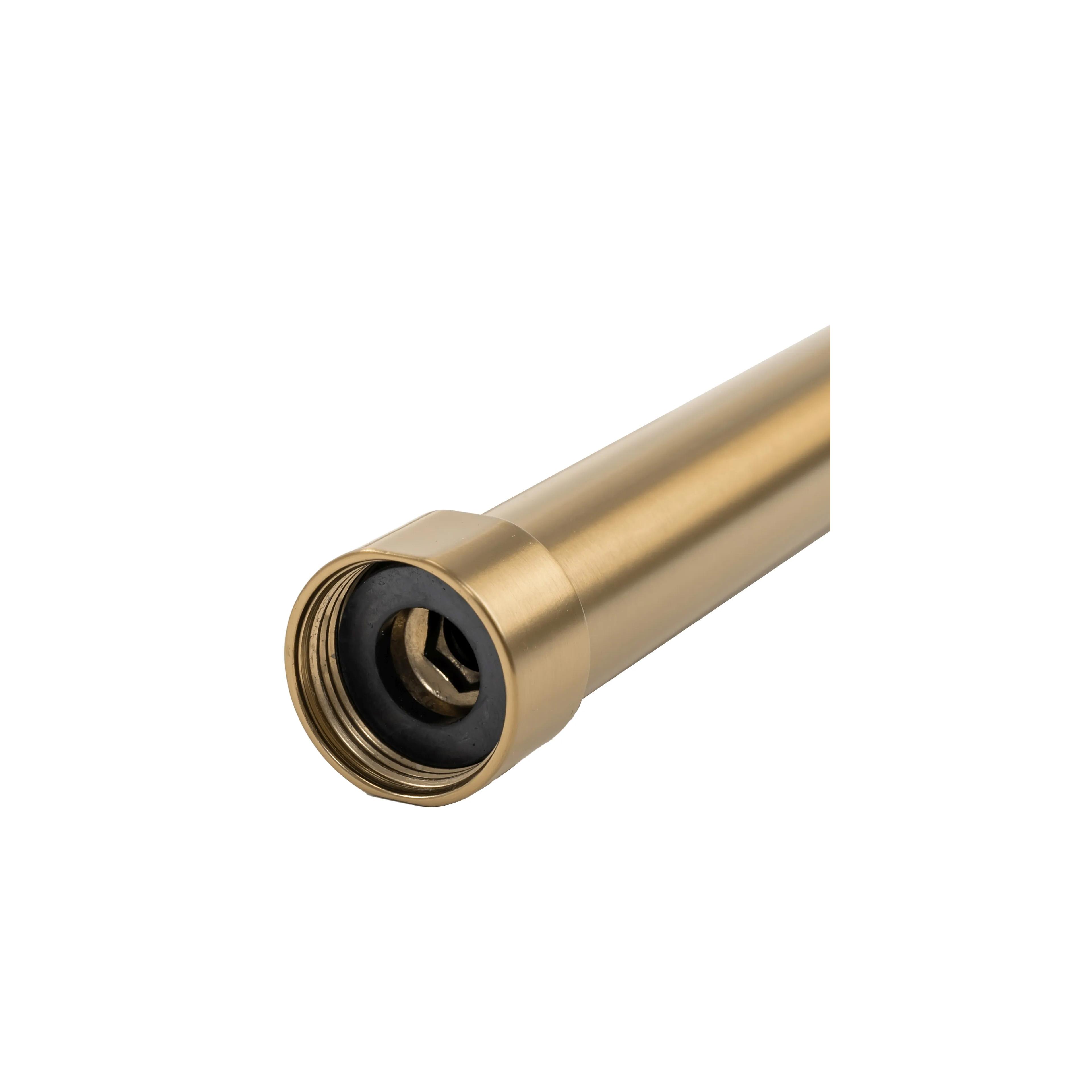 Extension for a bathtub and shower set BRUSH GOLD 50cm