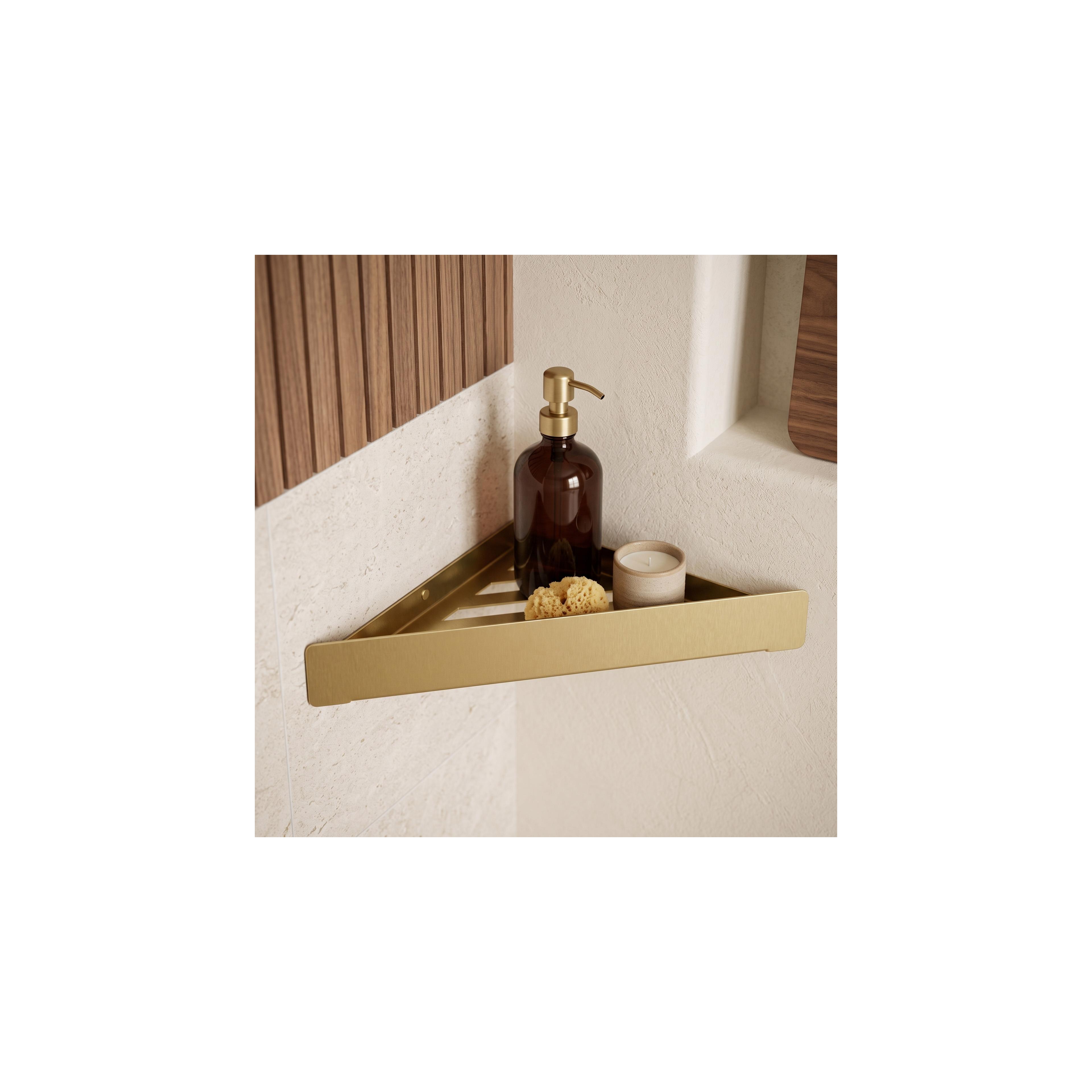 Badezimmerregal SF07 gold brush